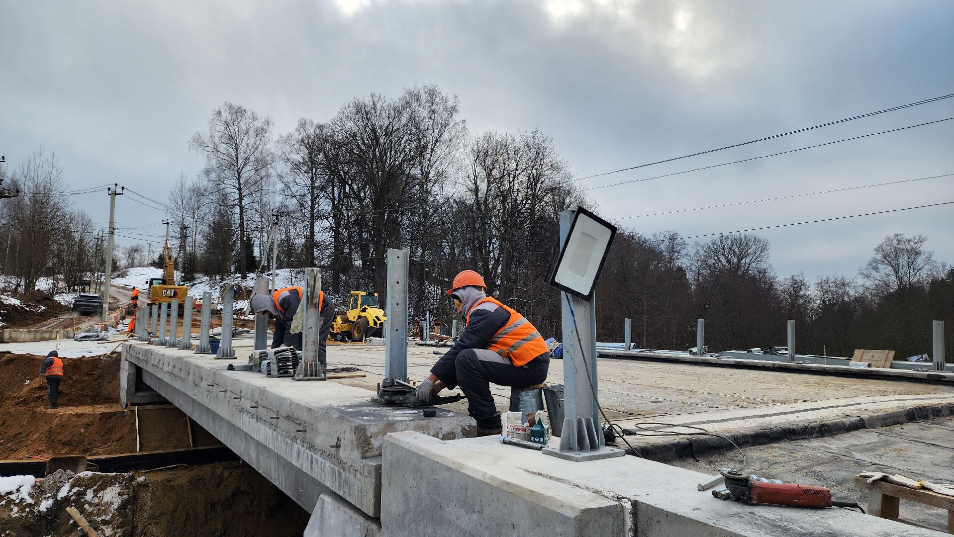 ремонт моста, истра, строительные работы, вертикалки,