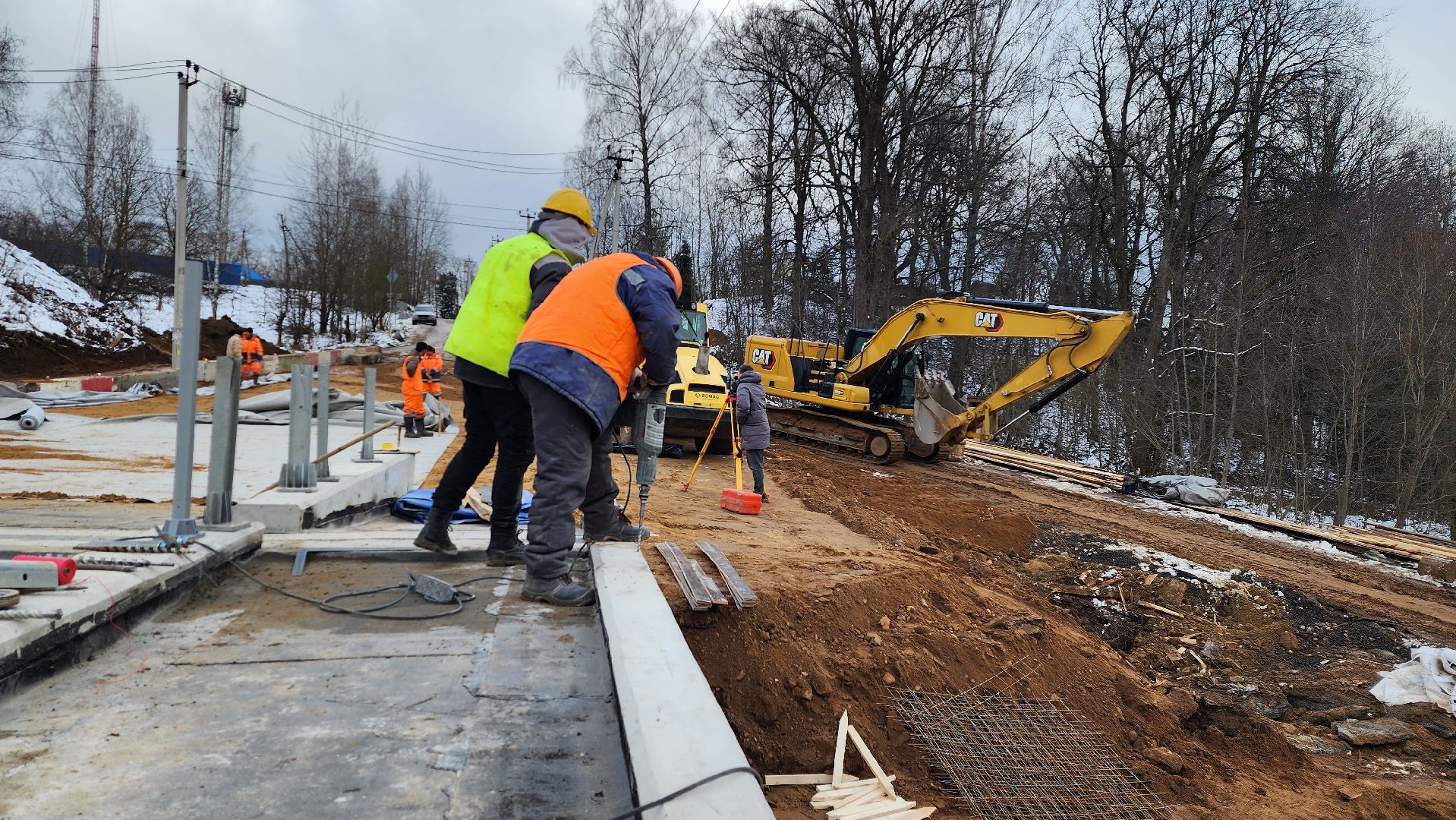 ремонт моста, истра, строительные работы, вертикалки,