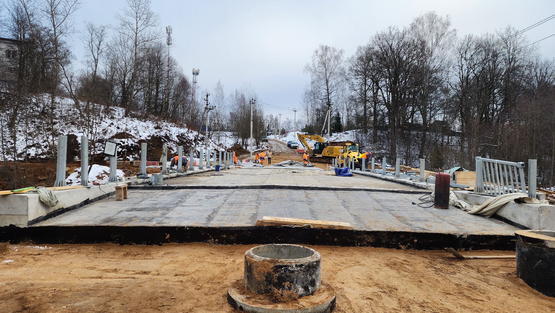 ремонт моста, истра, строительные работы, вертикалки,