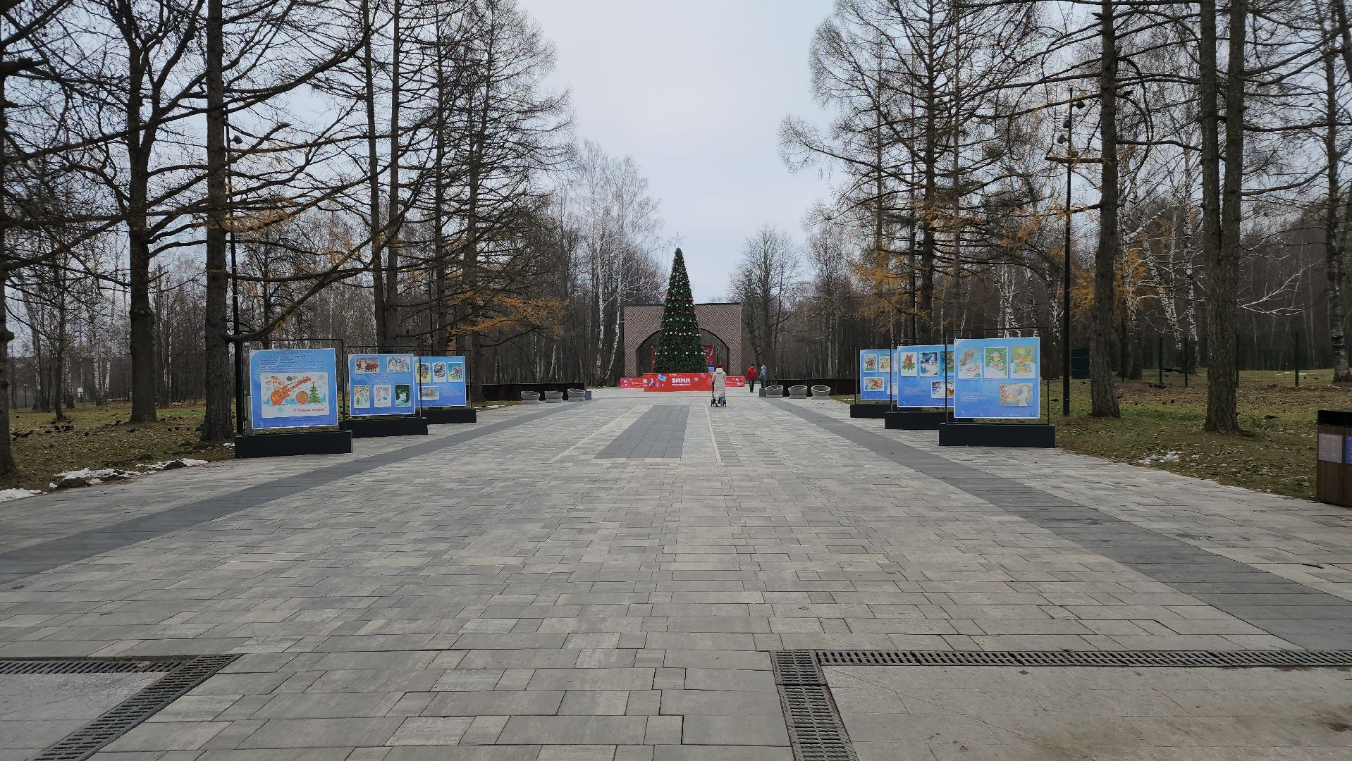 ступино, зима в подмосковье, парки ступино, ступинский музей,
