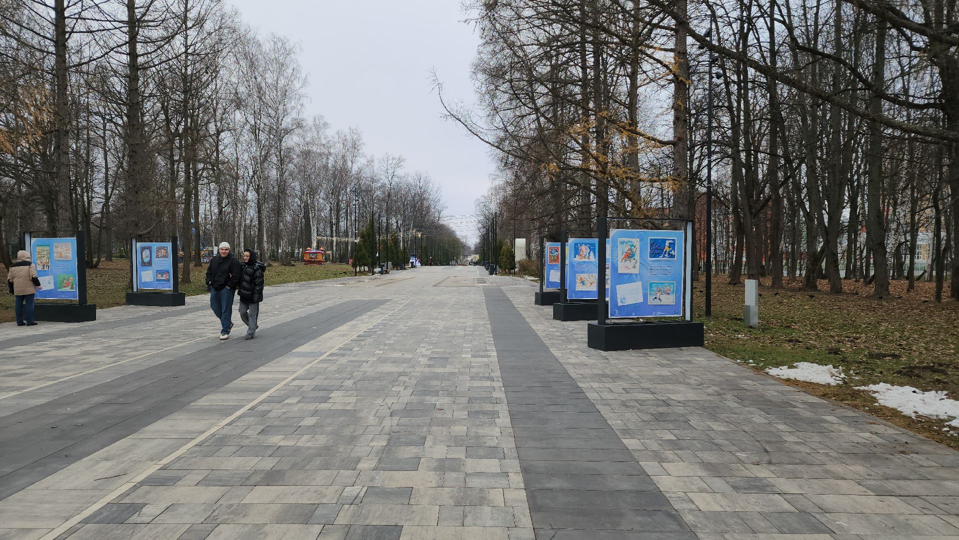 ступино, зима в подмосковье, парки ступино, ступинский музей,