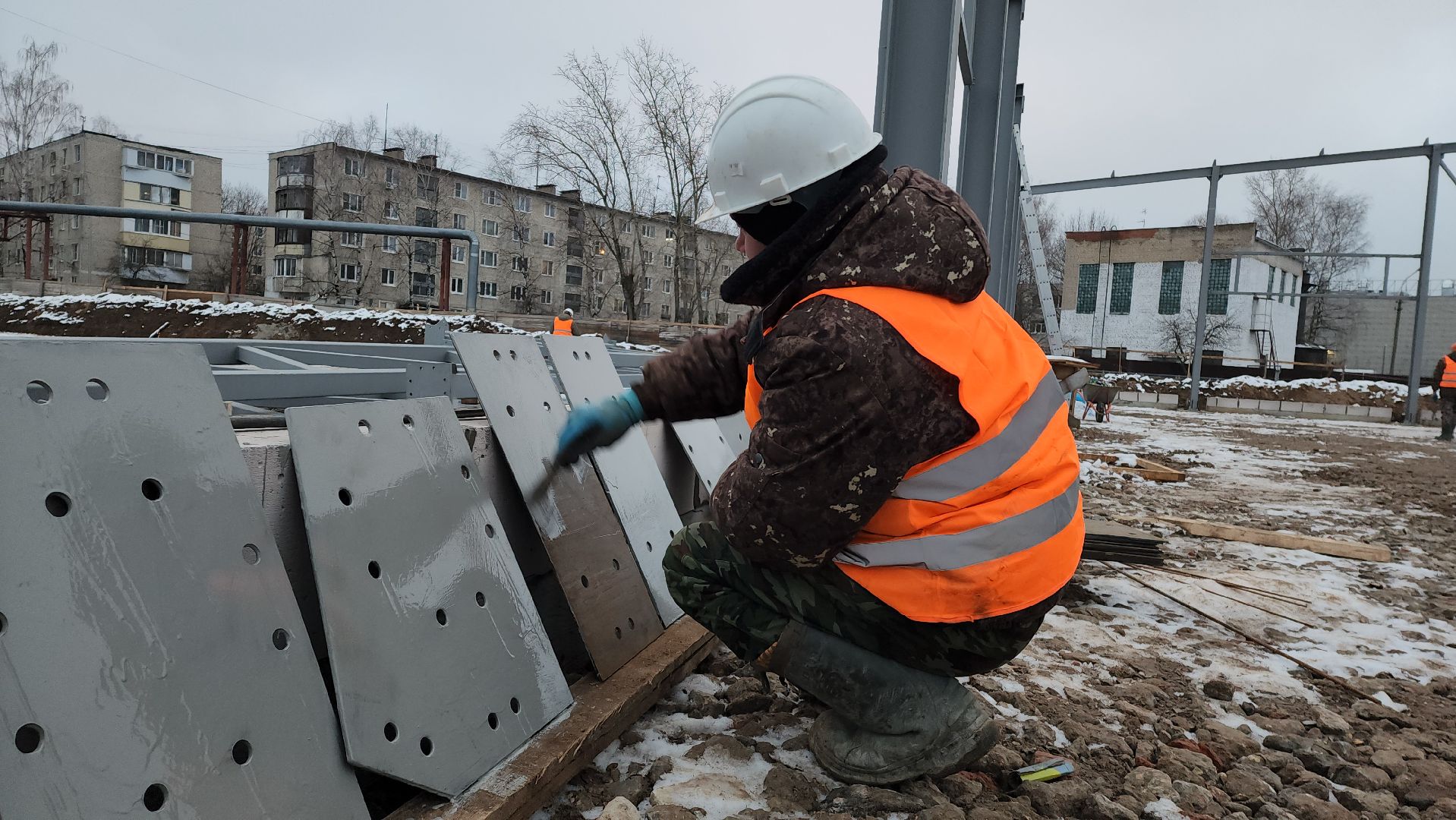 Магазин, новый магазин, Лобня, Строительство, вертикалки,