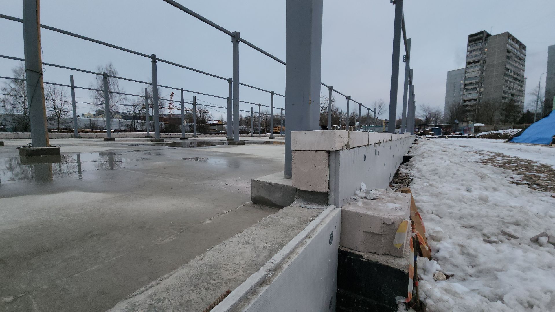 Магазин, новый магазин, Лобня, Строительство, вертикалки,