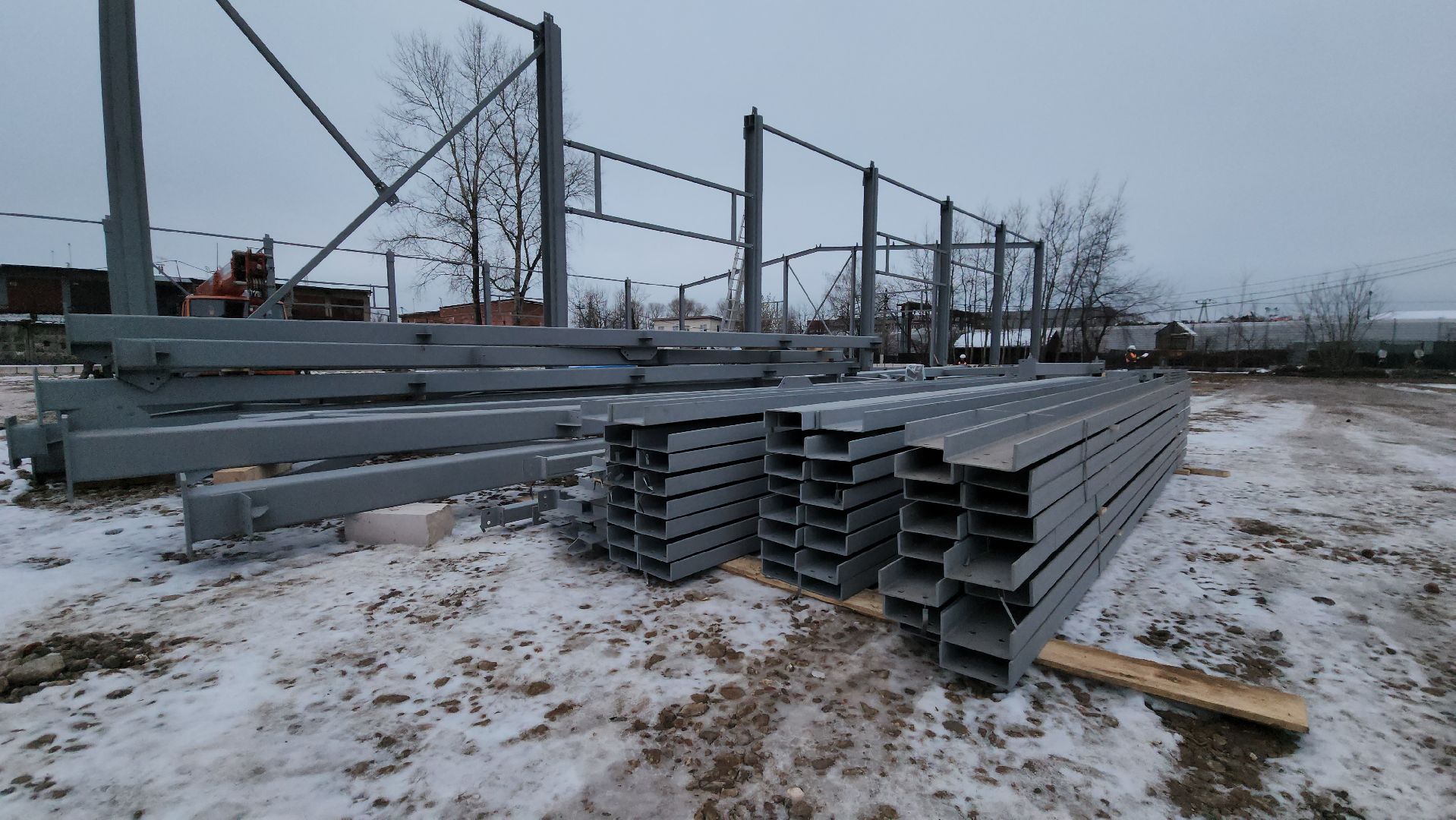 Магазин, новый магазин, Лобня, Строительство, вертикалки,