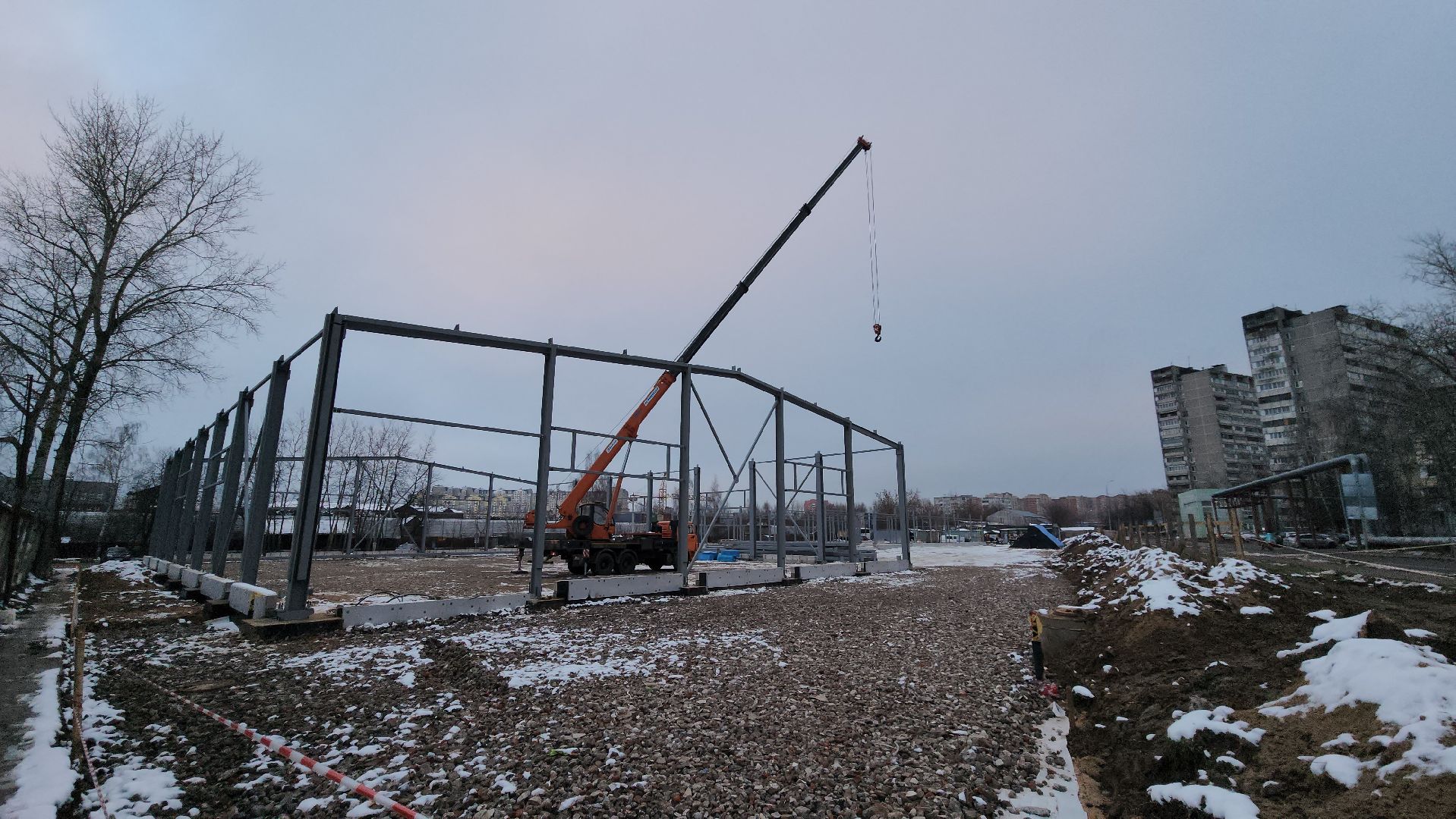 Магазин, новый магазин, Лобня, Строительство, вертикалки,