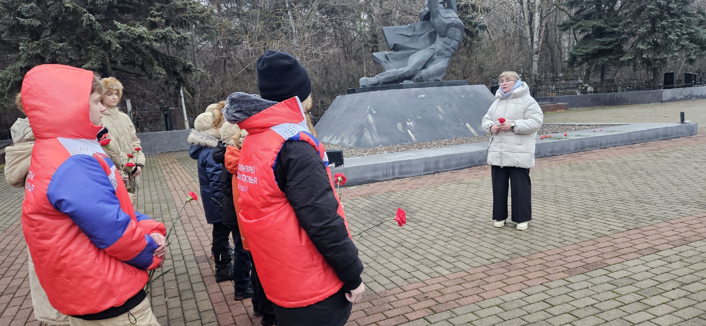 Волонтры Подмосковья, Жуковский, день неизвестного солдата,