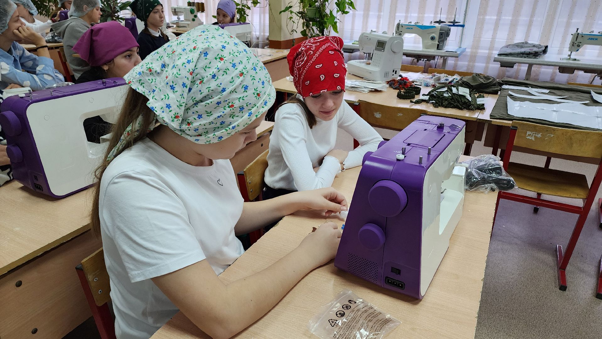 кашира, сво, технология, термобелье, швейные машинки,