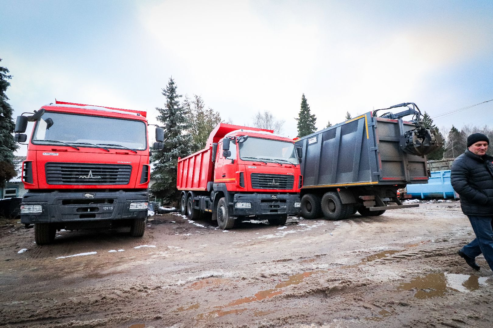 Клин, общество, ЖКХ, новая коммунальная техника, вертикалки,