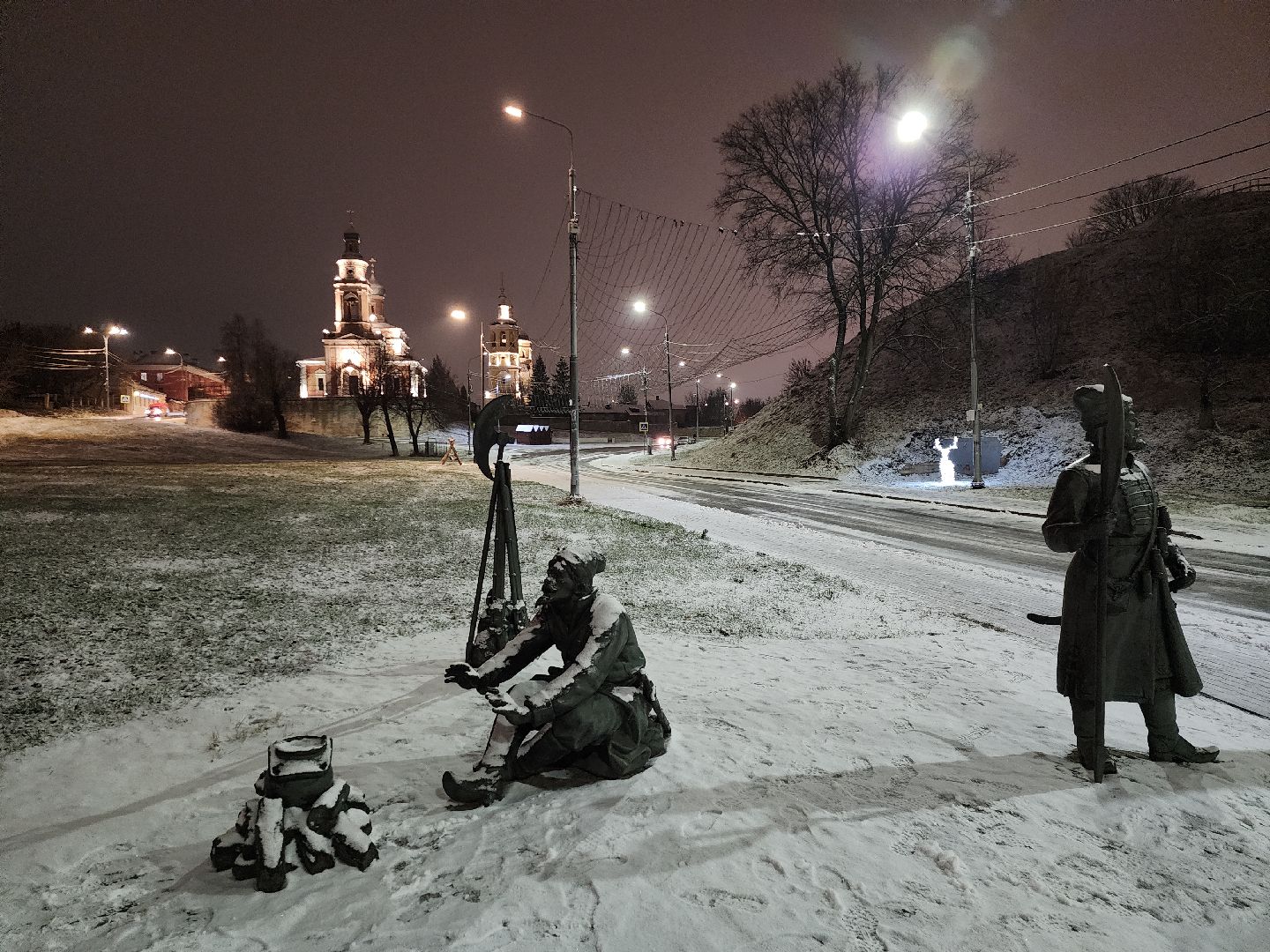серпухов, подмосковье, инсталляции, новый год, украсили город, вертикалки,