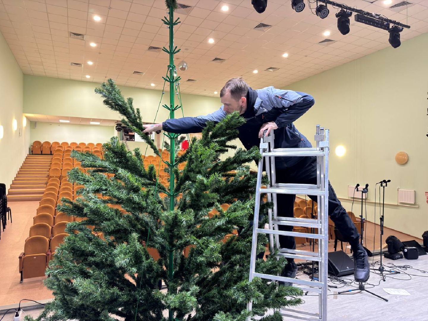 ёлка, кдц, городской округ восход, новогоднее настроение, вертикалки,