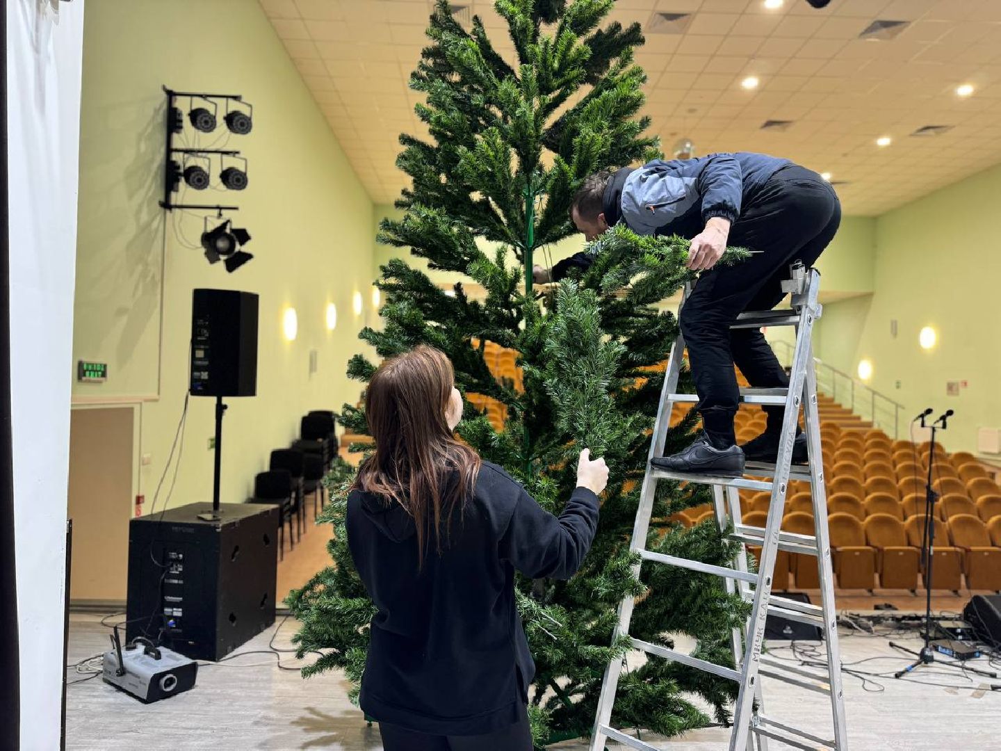 ёлка, кдц, городской округ восход, новогоднее настроение, вертикалки,