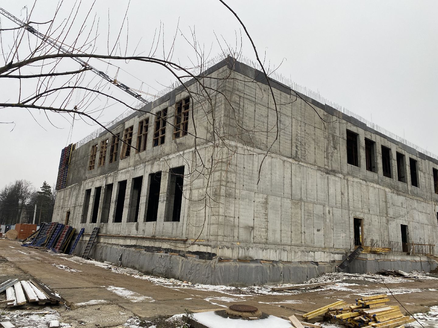 Подмосковье, Строительство, ФОК, микрорайон Авиационный, спорт, Домодедово, Бассейн, вертикалки,