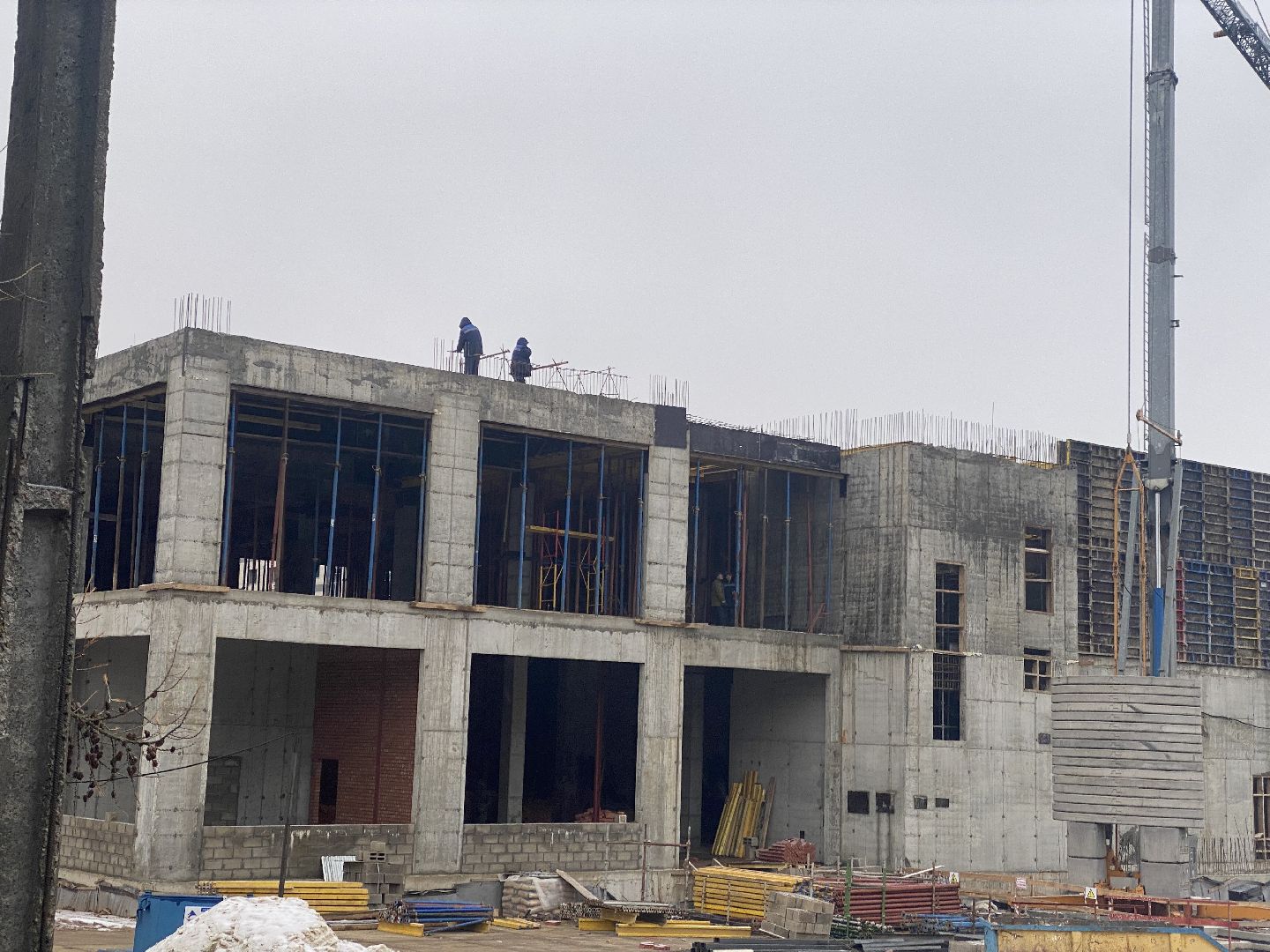 Подмосковье, Строительство, ФОК, микрорайон Авиационный, спорт, Домодедово, Бассейн, вертикалки,