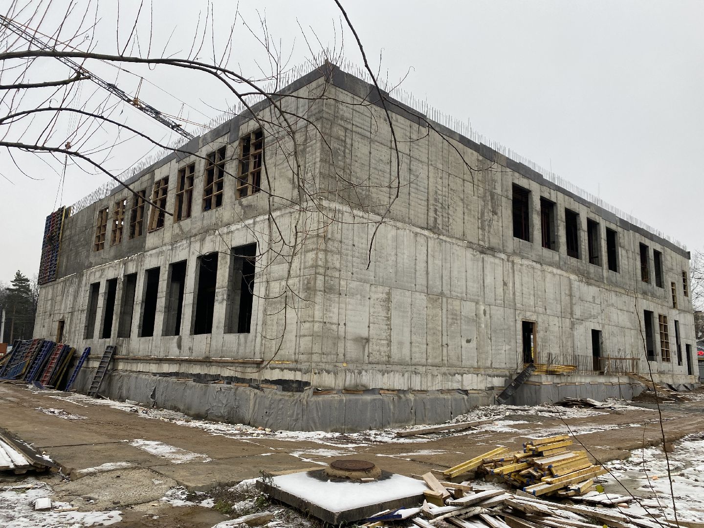 Подмосковье, Строительство, ФОК, микрорайон Авиационный, спорт, Домодедово, Бассейн, вертикалки,