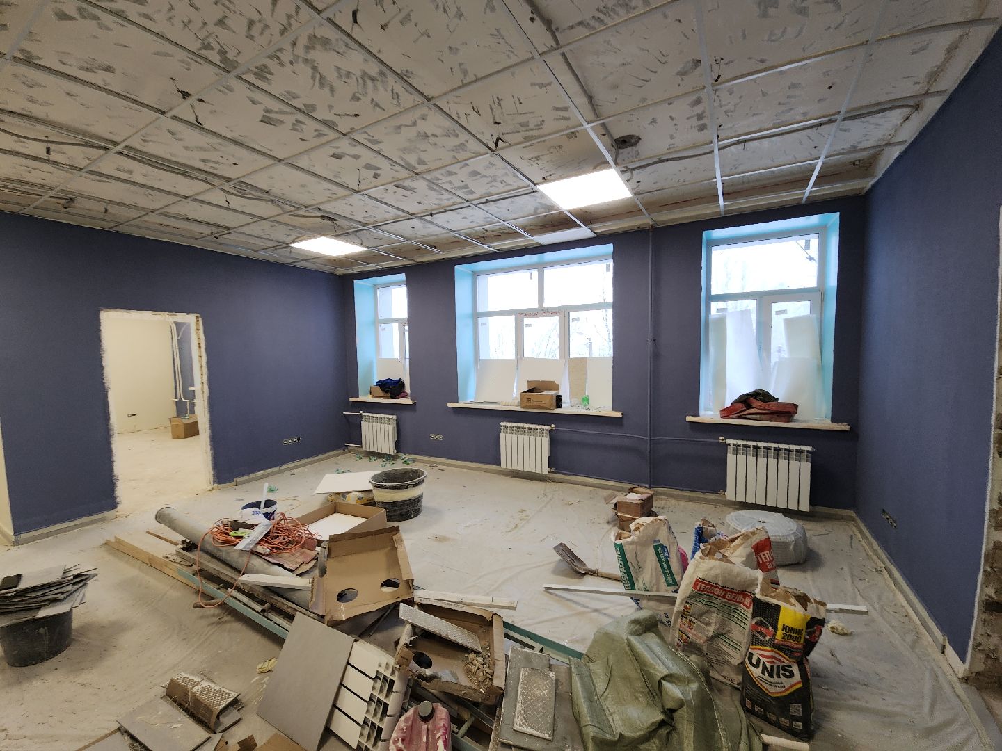 капитальный ремонт поликлиники, руза, рузская больница, тучково, здравоохранение, здравоохранение московской области, рузский городской округ, вертикалки,