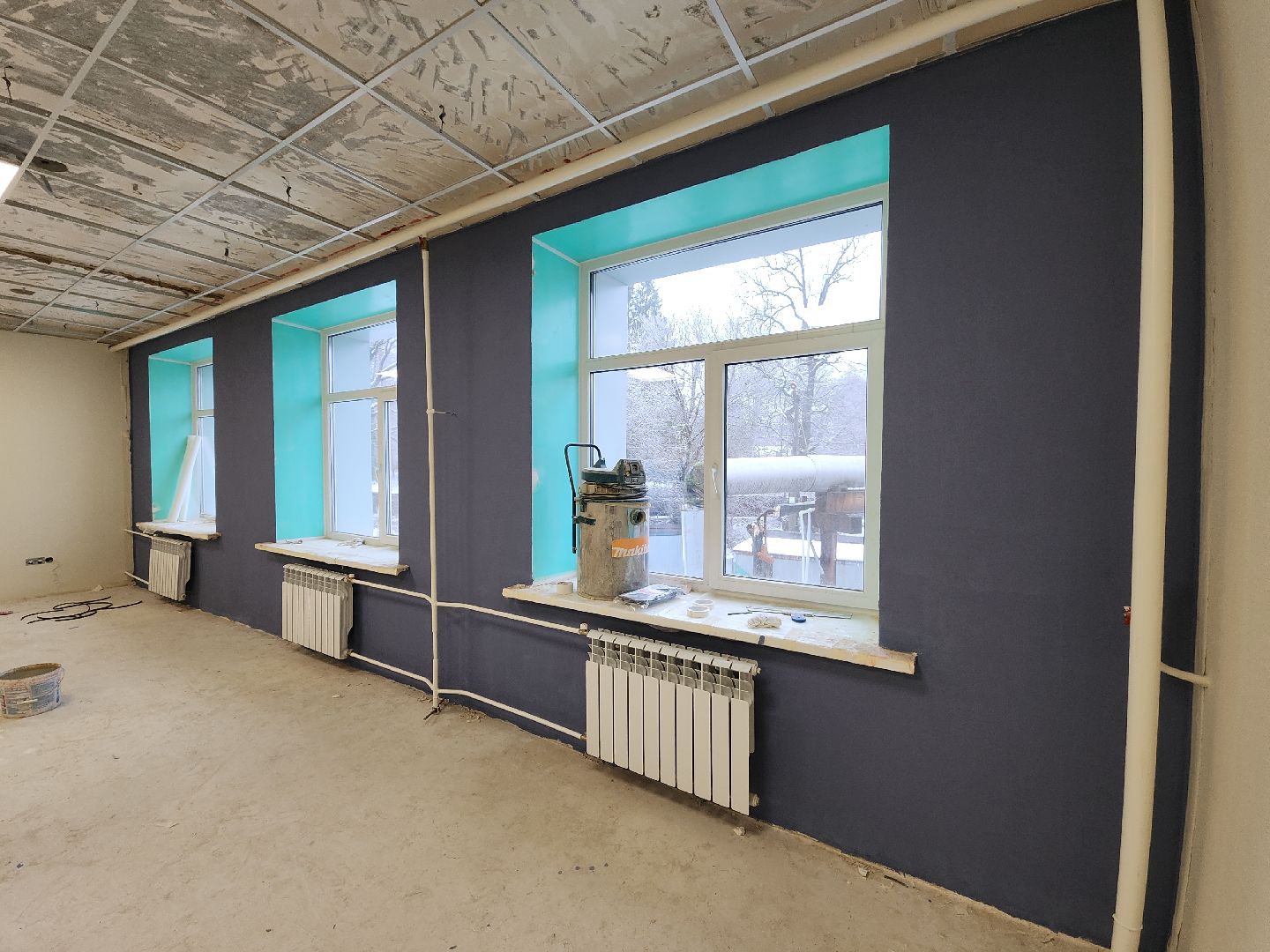 капитальный ремонт поликлиники, руза, рузская больница, тучково, здравоохранение, здравоохранение московской области, рузский городской округ, вертикалки,