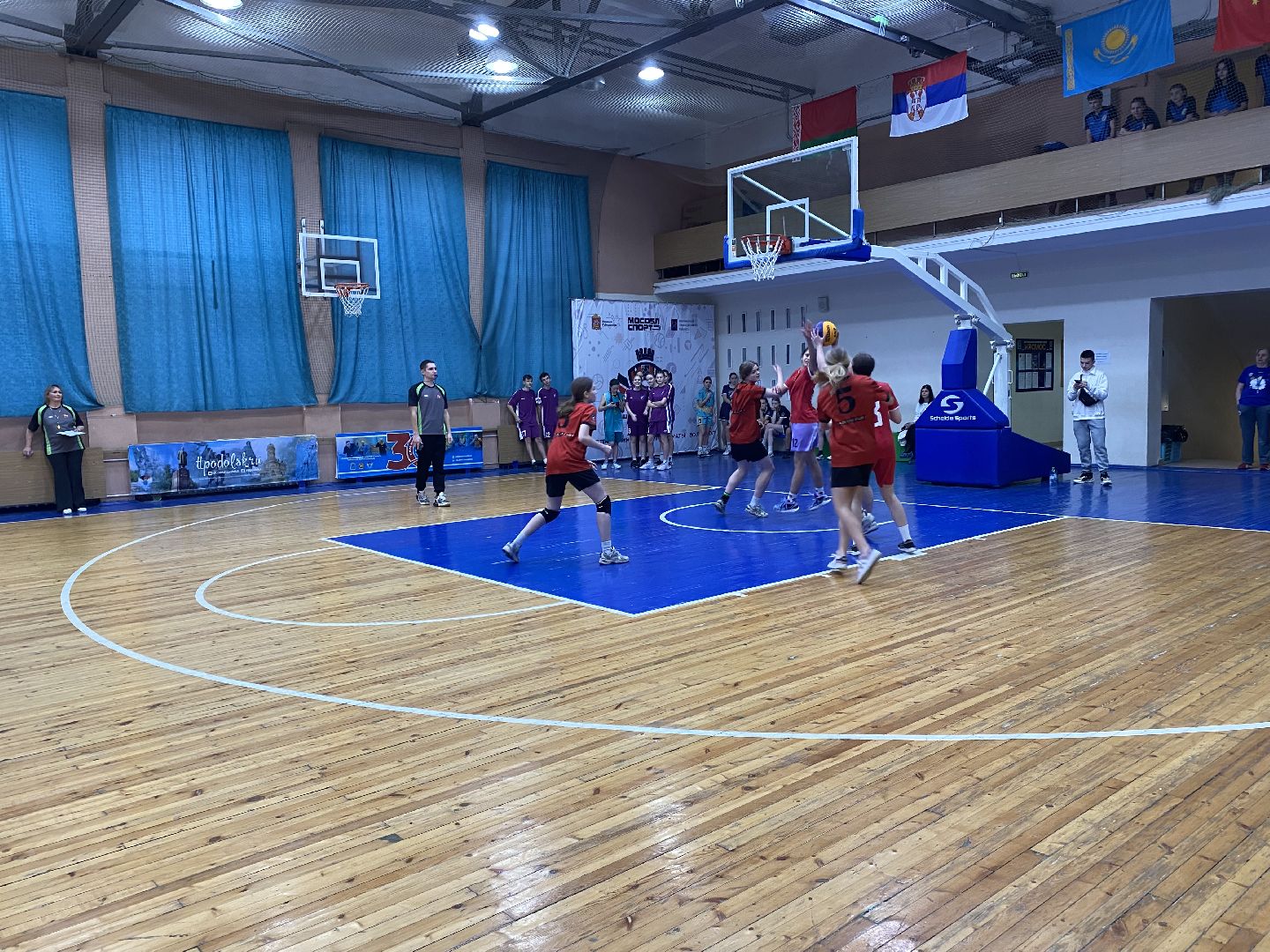 подольск, школьная лига, спорт, баскетбол,
