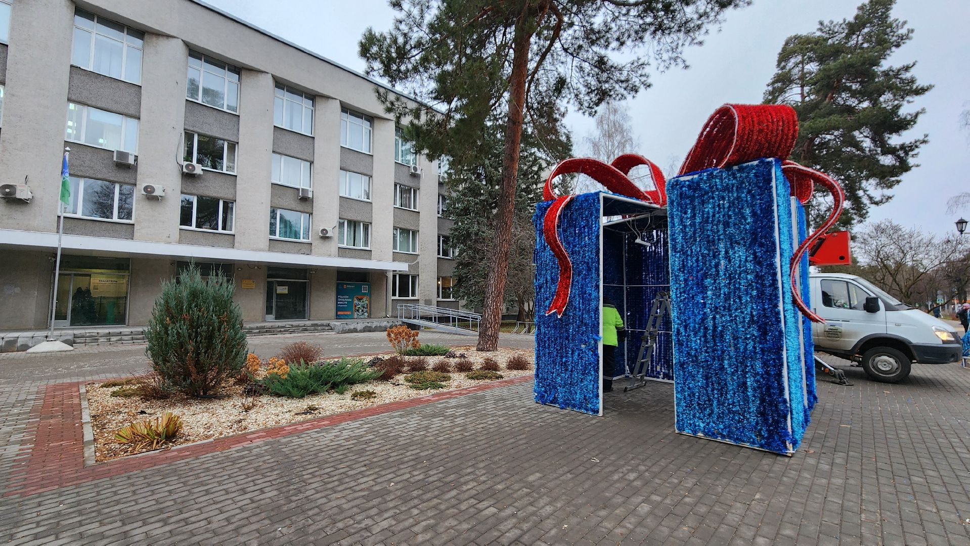 новый год, украсили город, протвино, г о серпухов, иллюминация, вертикалки,