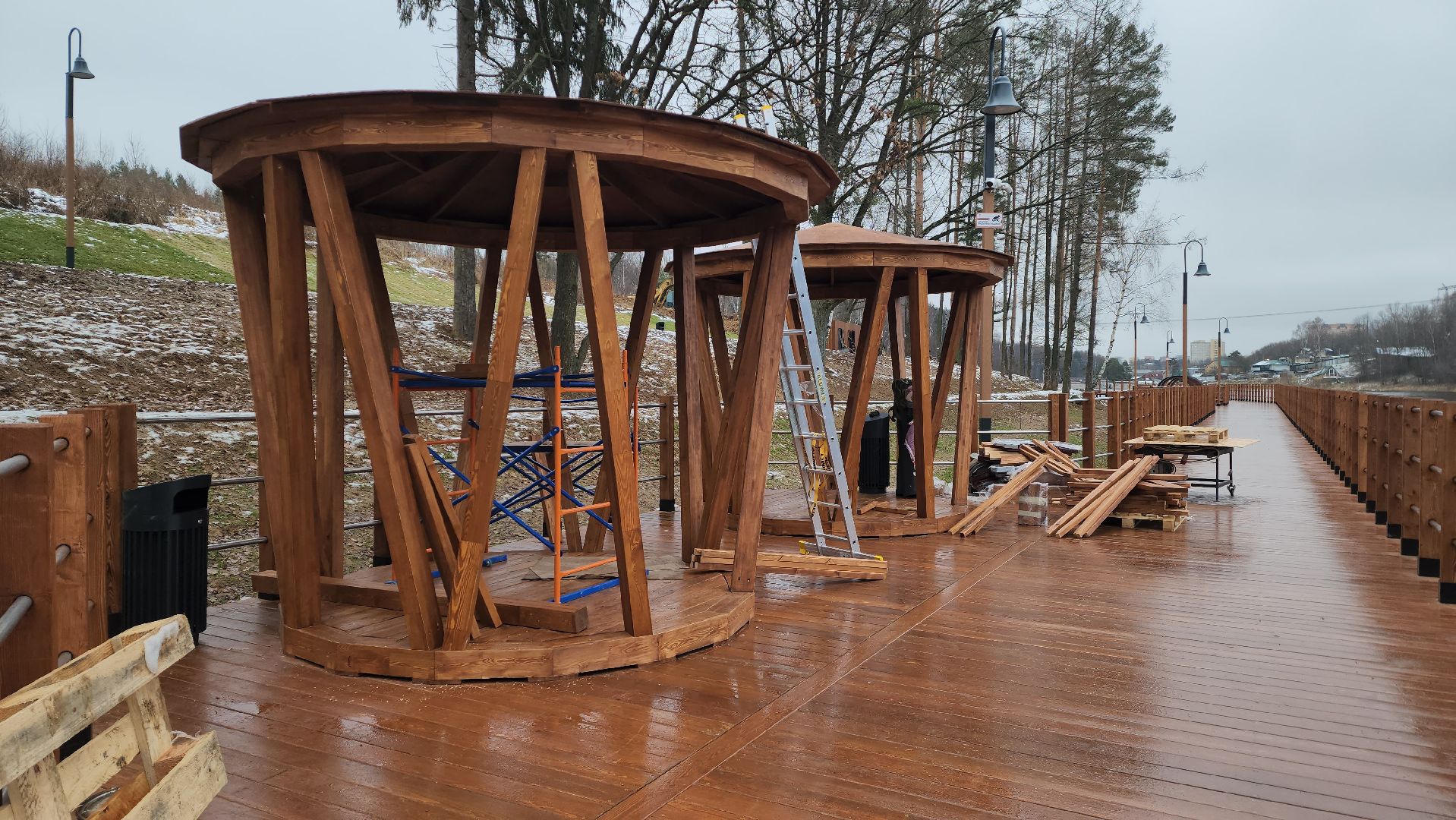 красногорск, плотина, река Синичка, благоустройство,парки красногорска,вертикалки,