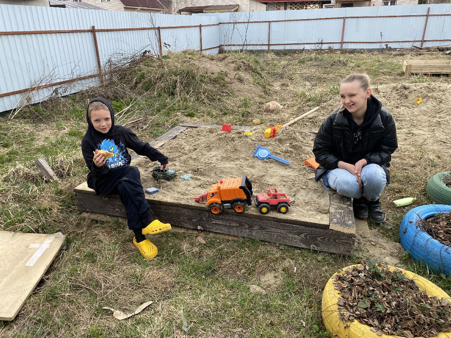 Чехов, многодетная мама, песочница, благоустройство, дети