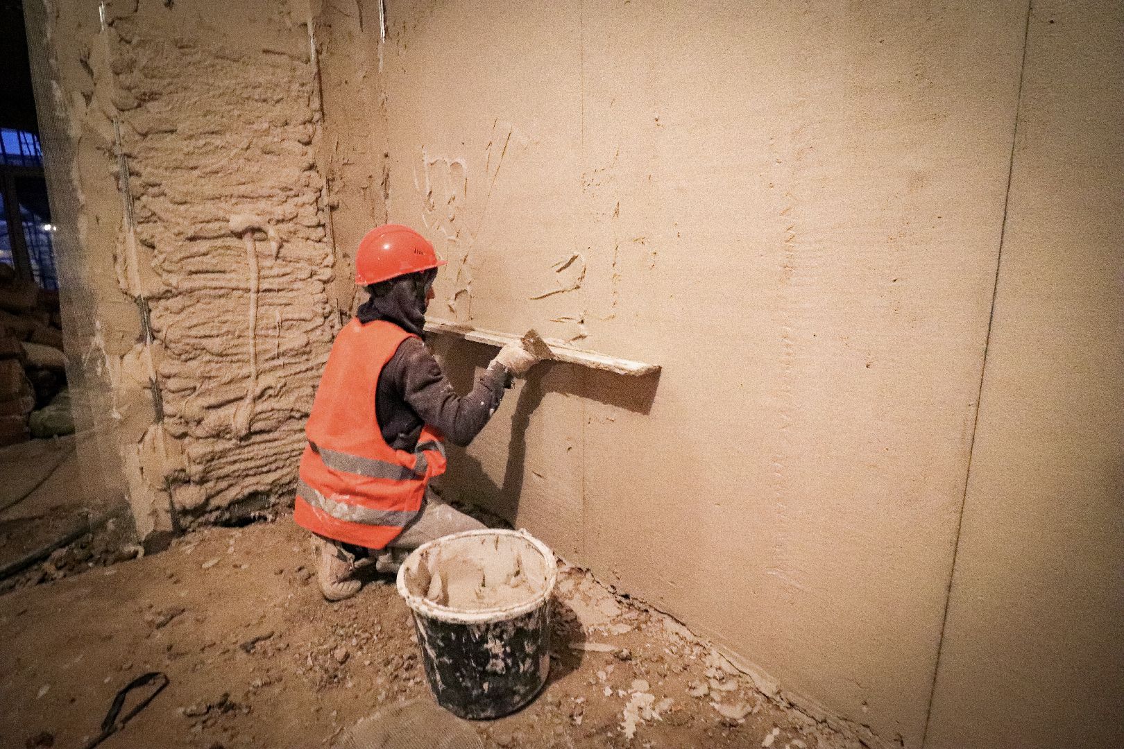 Клин, общество, строительство, ремонт школы, вертикалки,