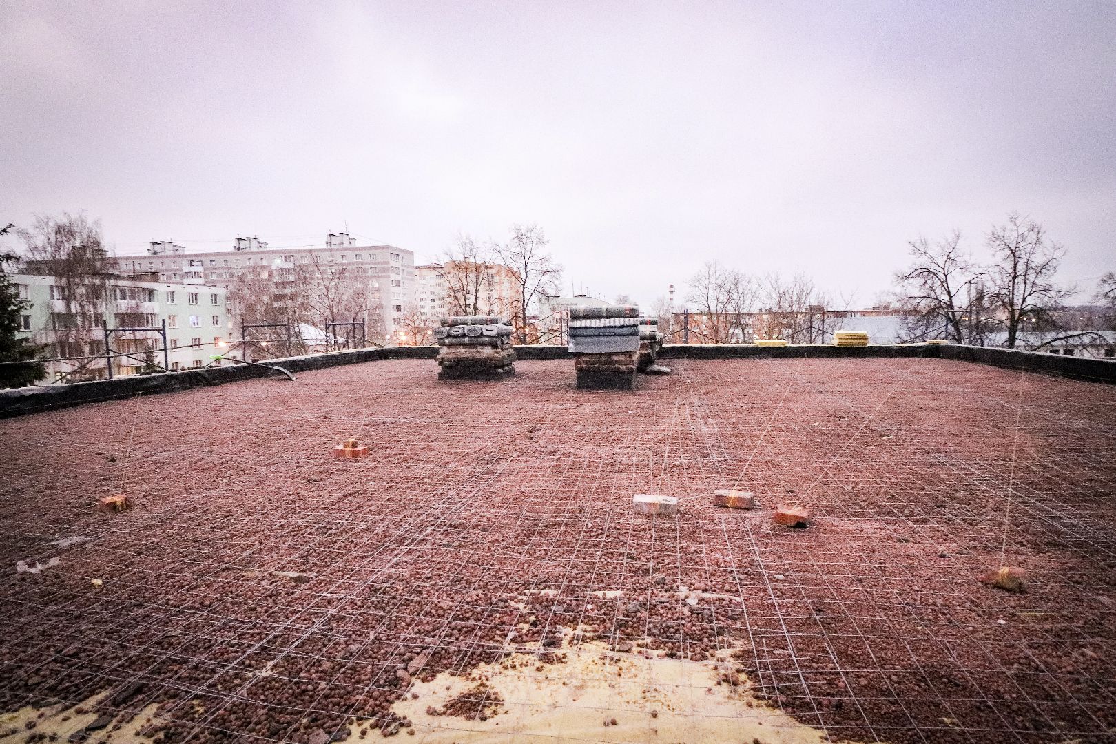 Клин, общество, строительство, ремонт школы, вертикалки,