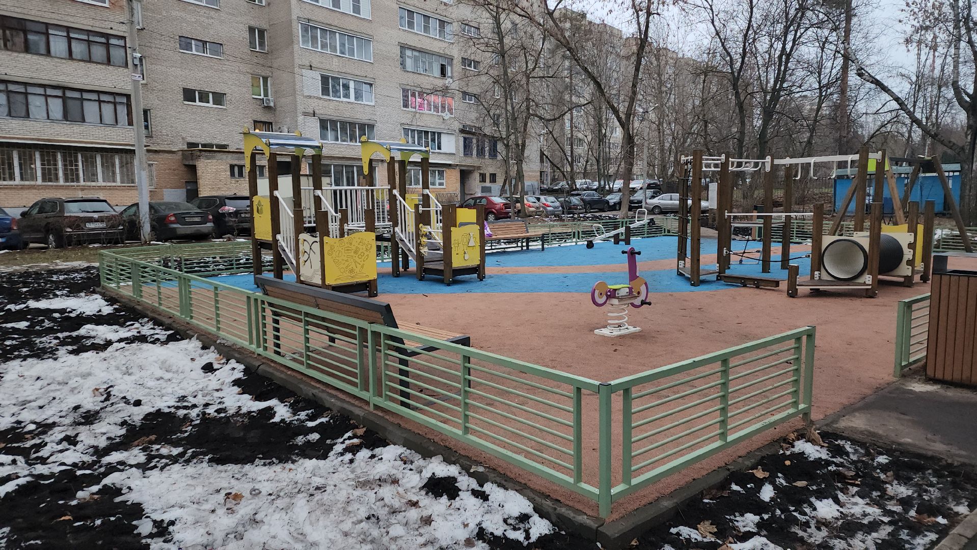 вертикалки, детская игровая площадка, пушкино, добродел, асфальтирование, дорожки, жители,