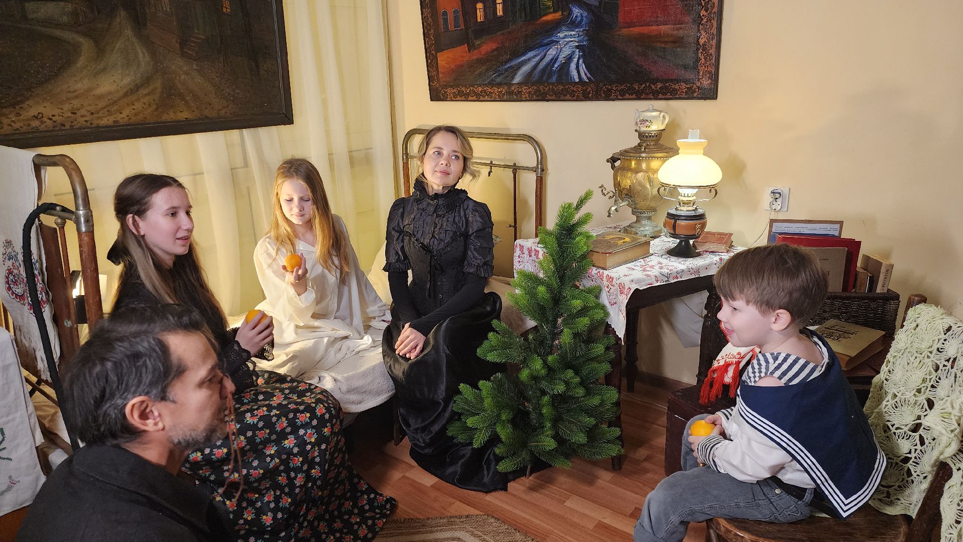 Ершово, Туризм, фотосессии, Общество, Антон Чехов, фильм, короткометражный фильм, Мандариновый вальс, мелодии зимней ночи, рождественская сказка