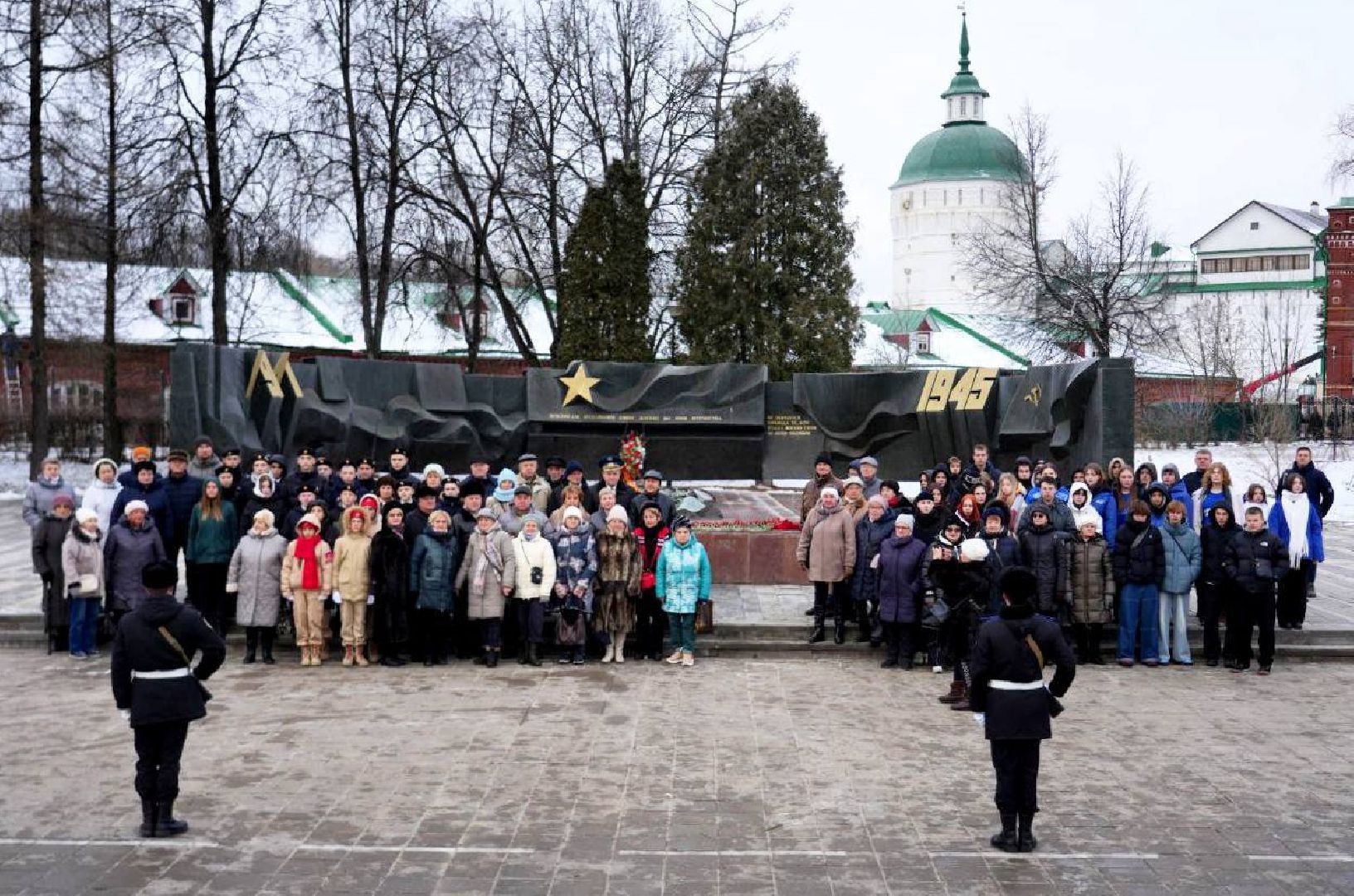 Битва под Москвой, ВОВ, Память, История, Возложение цветов, Волонтеры, Вечный огонь, Сергиев Посад, Сергиево-Посадский городской округ,