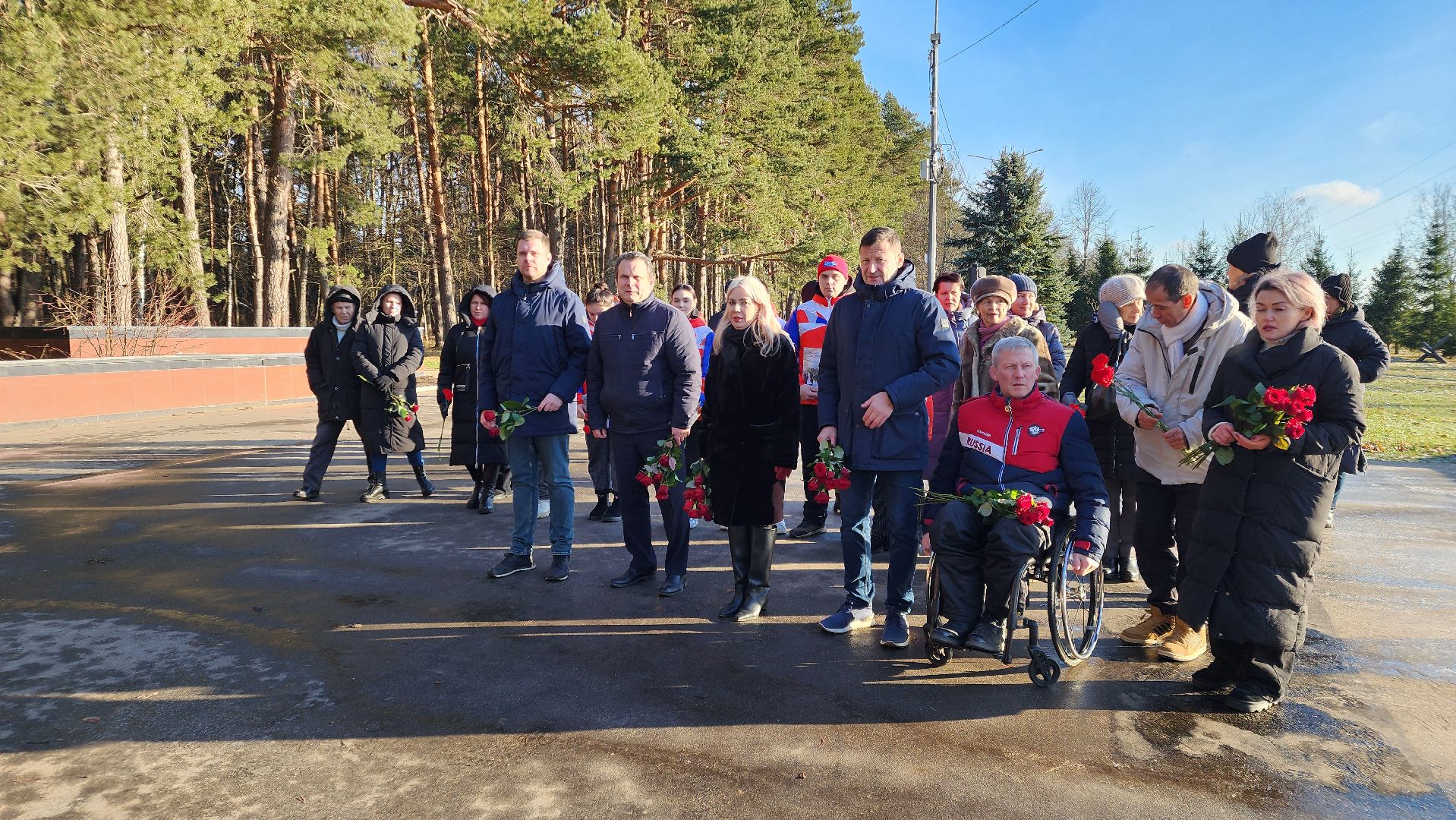 рубеж обороны, протвино, 83 годовщина начала контрнаступления Красной армии, возложение цветов, г о серпухов, волонтеры подмосковья,