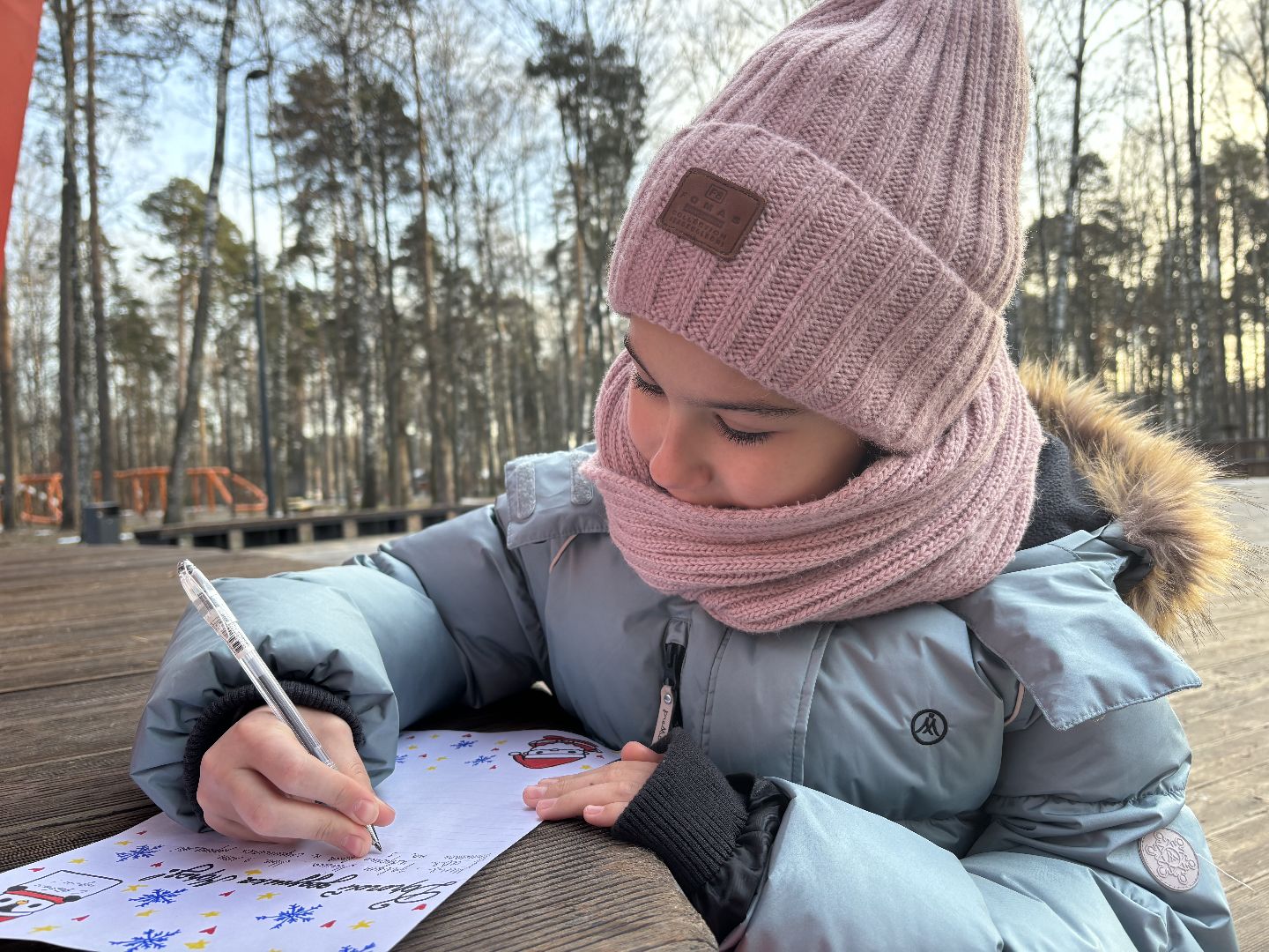 дед мороз, письмо деду морозу, парк пехорка, великий устюг,