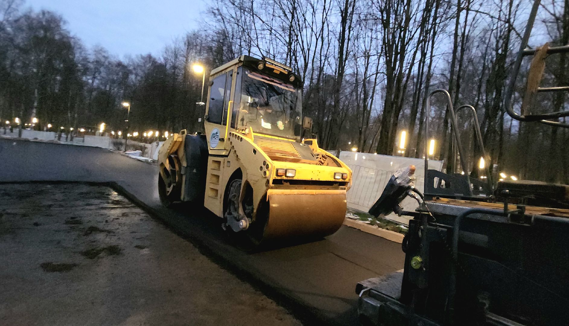 Асфальтирование, Лобня, Благоустройство, Мемориал, вертикалки,