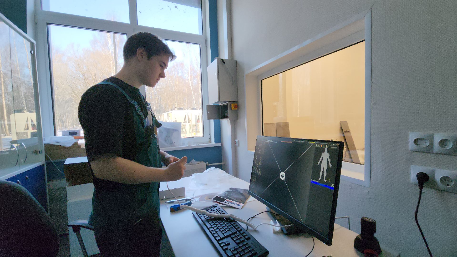 новая поликлиника, Лобня, Строительство, вертикалки,