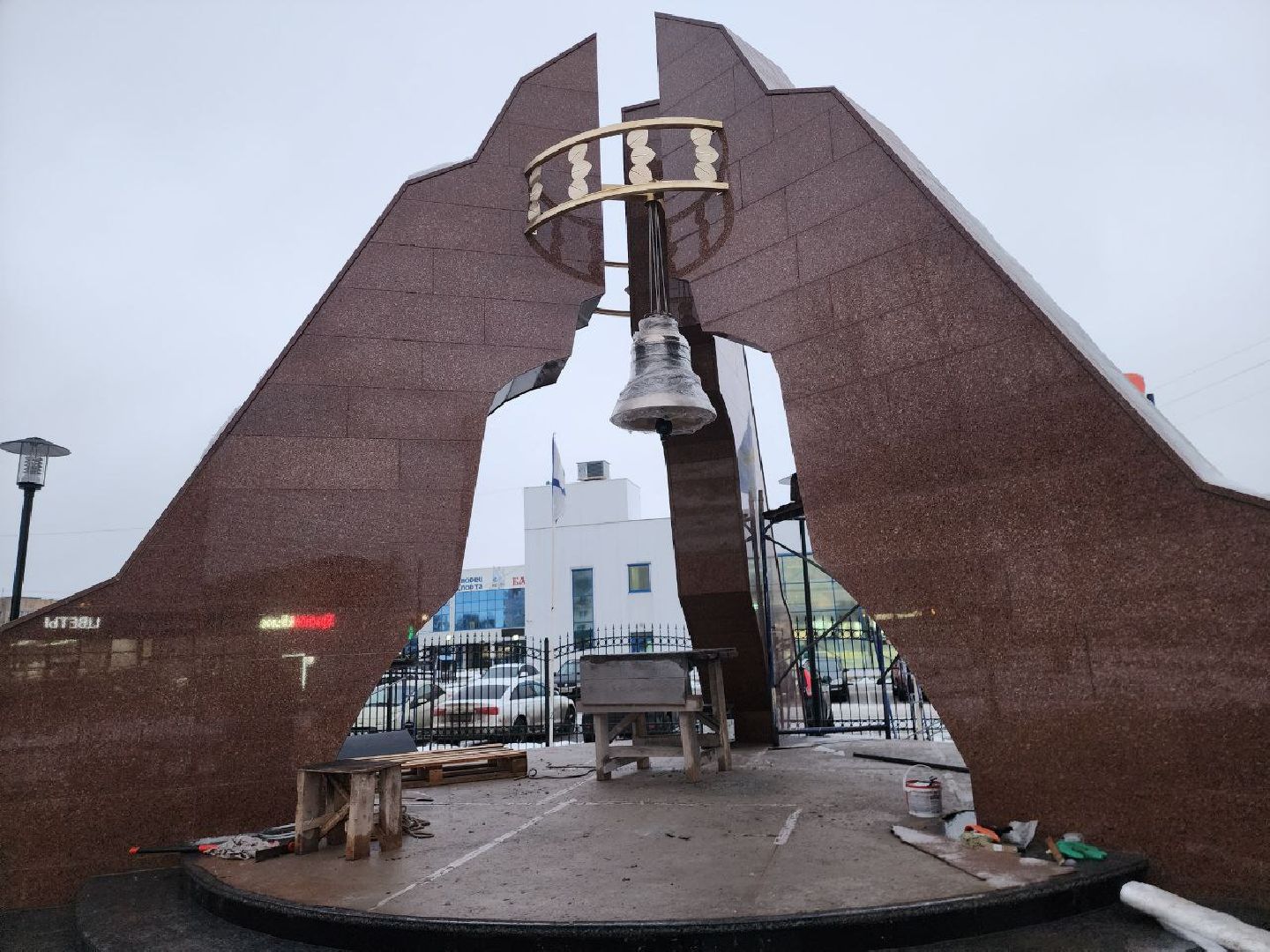 можайск, можайский городской округ, подмосковье, памятник, возведение памятника, благоустройство, Ветеранам локальных войн и военных конфликтов, память, вертикалки,