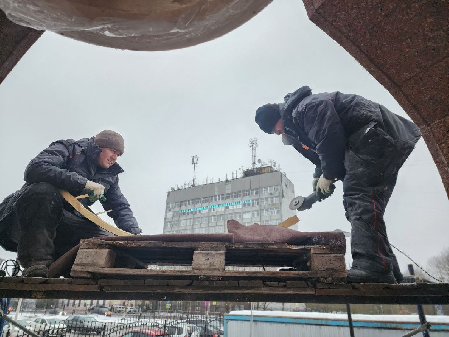 можайск, можайский городской округ, подмосковье, памятник, возведение памятника, благоустройство, Ветеранам локальных войн и военных конфликтов, память, вертикалки,