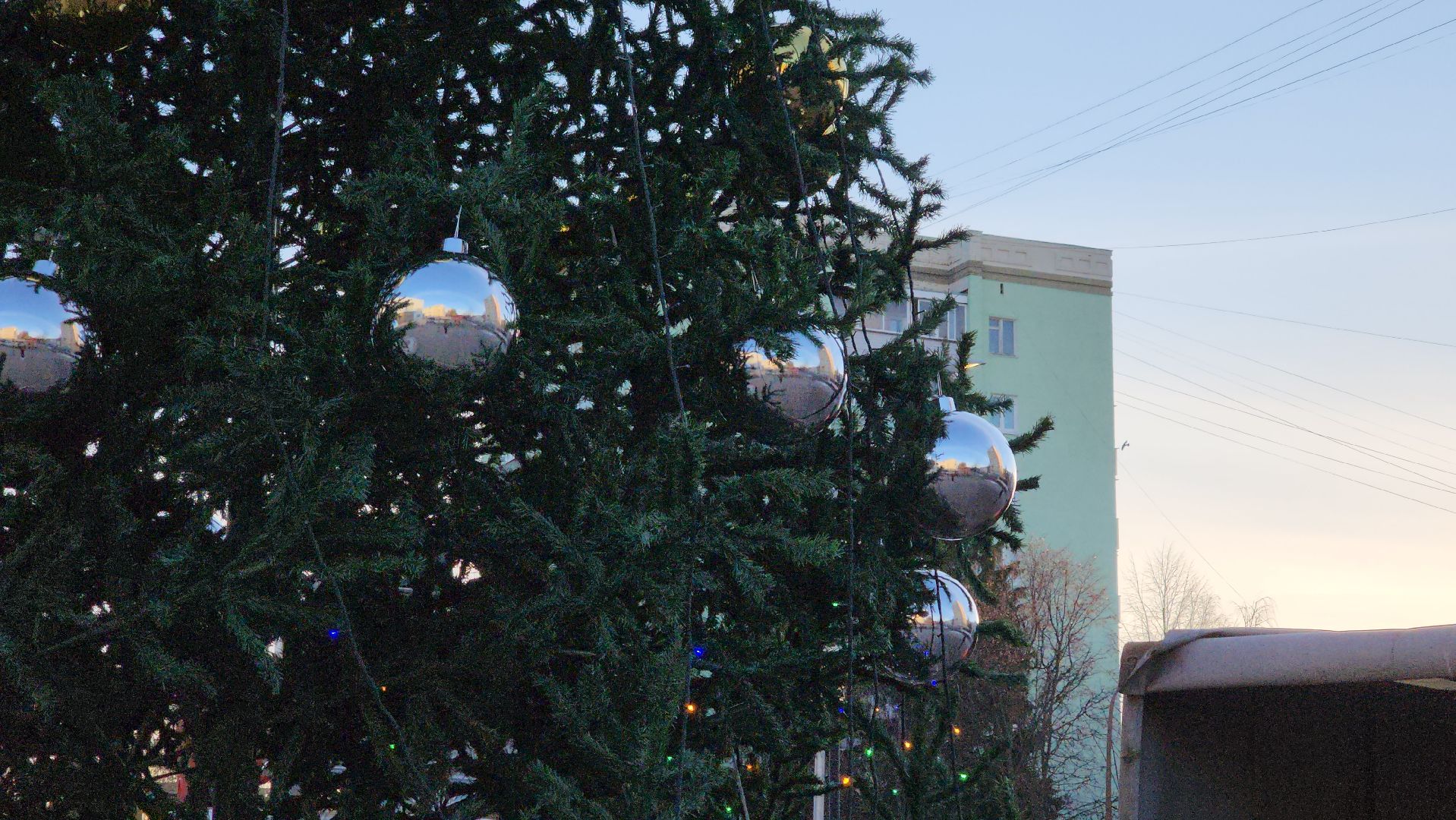 кашира, новогодняя елка, благоустройство, украшение города к новому году, вертикалки,