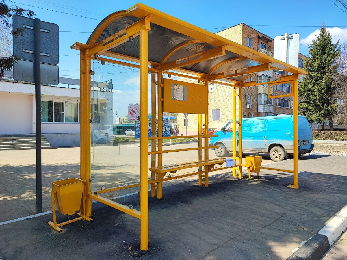 автобусные павильоны, Серебряные Пруды