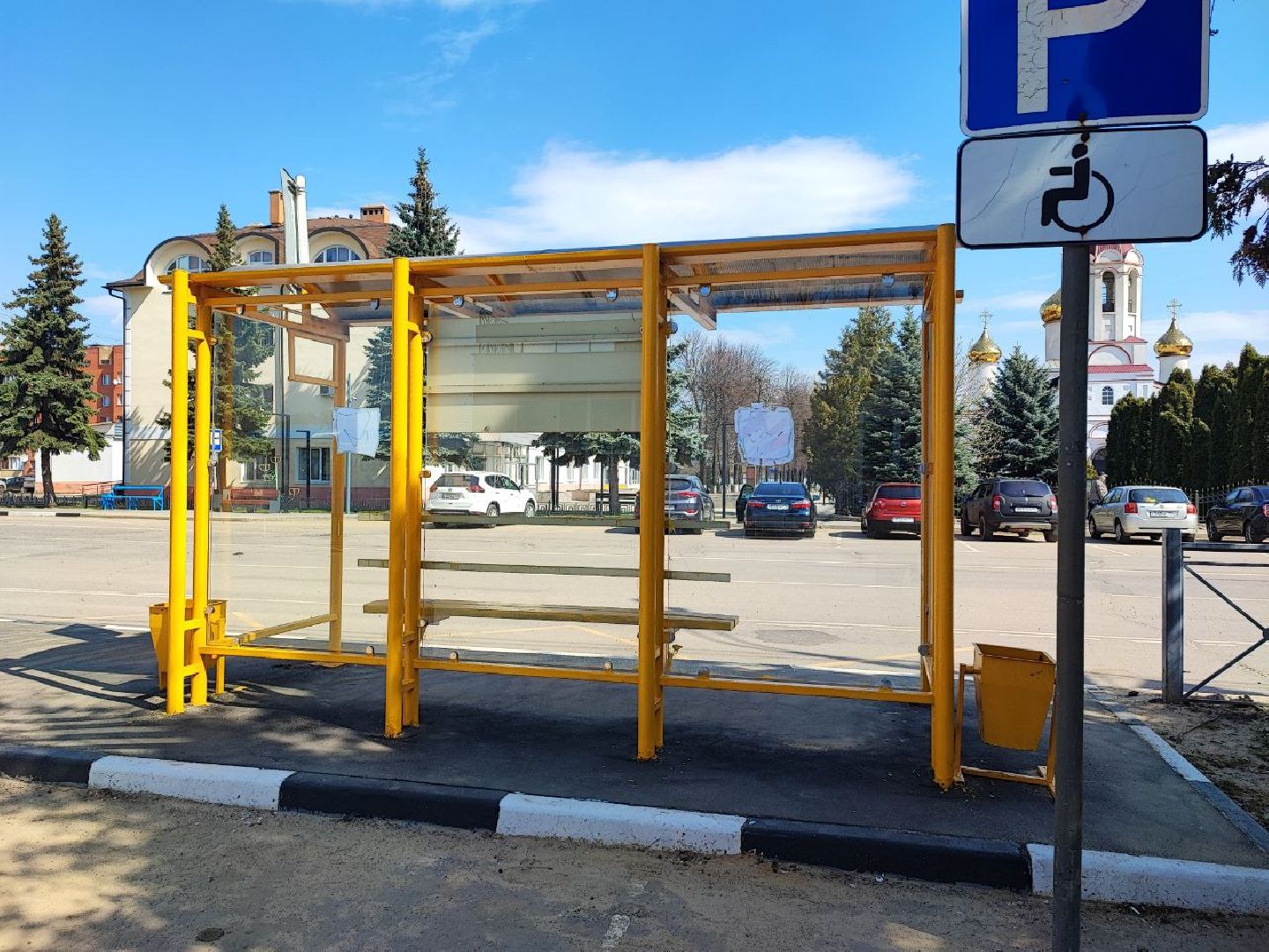 автобусные павильоны, Серебряные Пруды