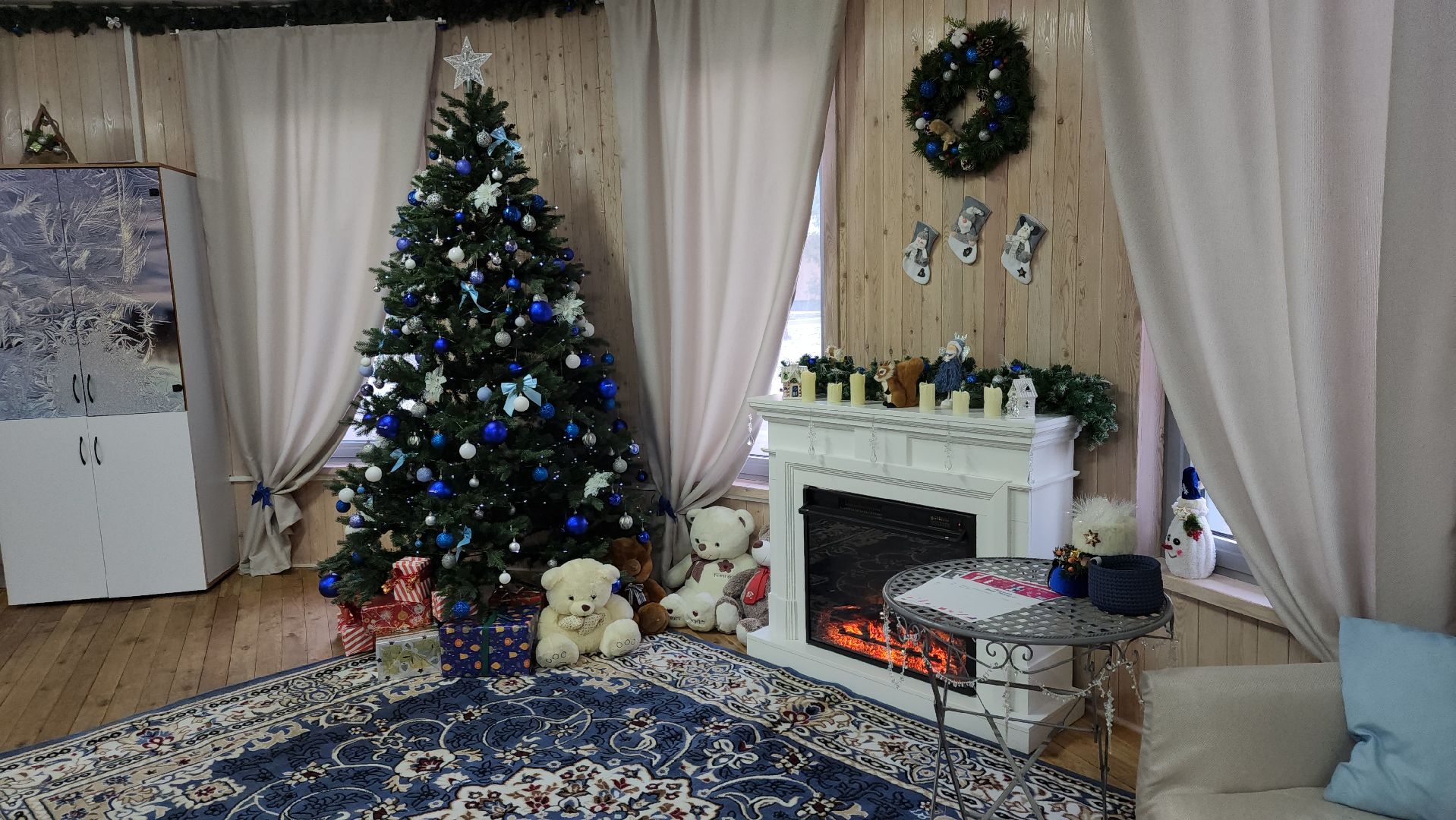 ступино, зима в подмосковье, парки подмосковья, почта деда мороза,