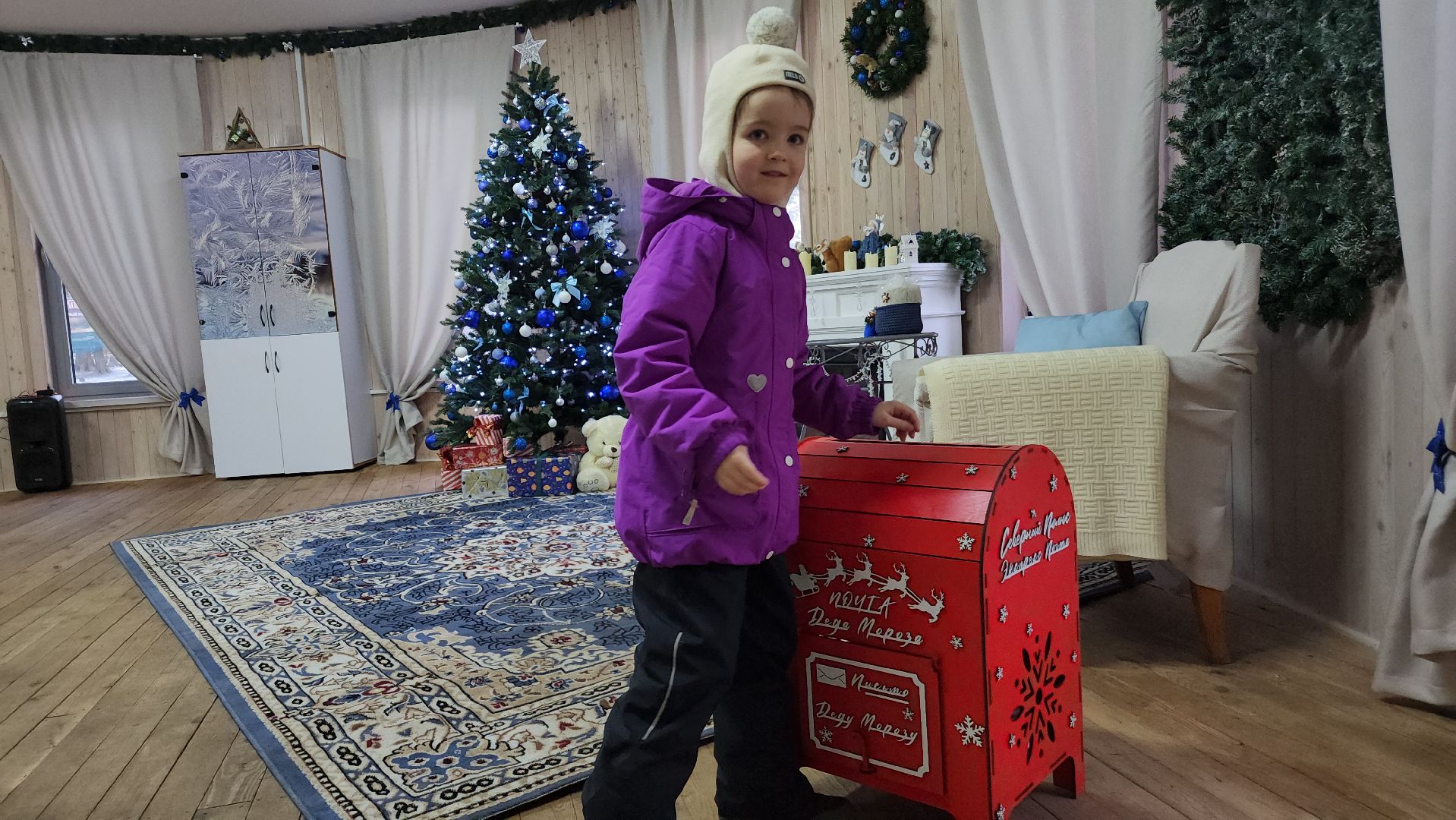 ступино, зима в подмосковье, парки подмосковья, почта деда мороза,