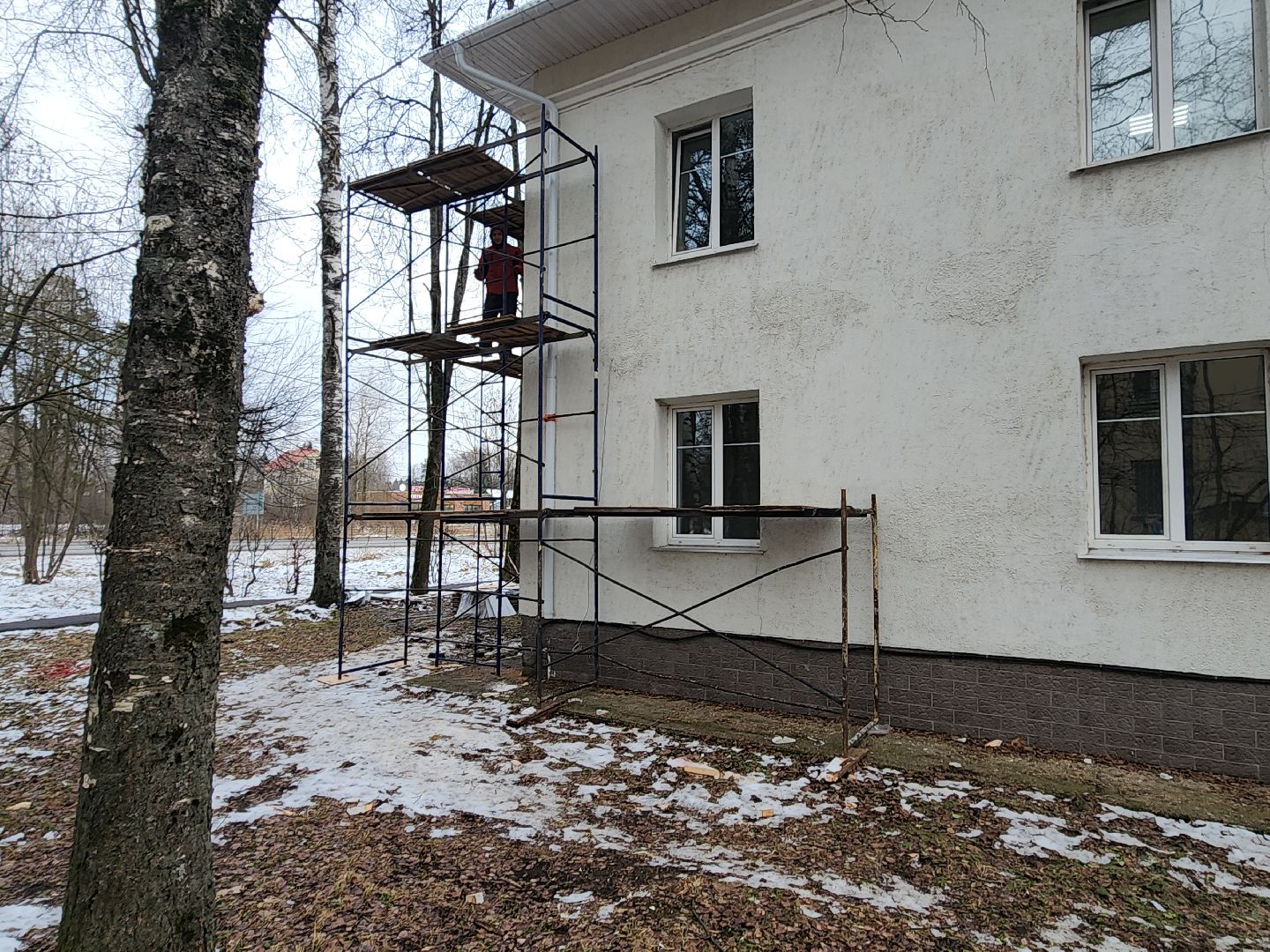 ремонт, ремонт кровли, ремонт поликлиники,вертикалки,