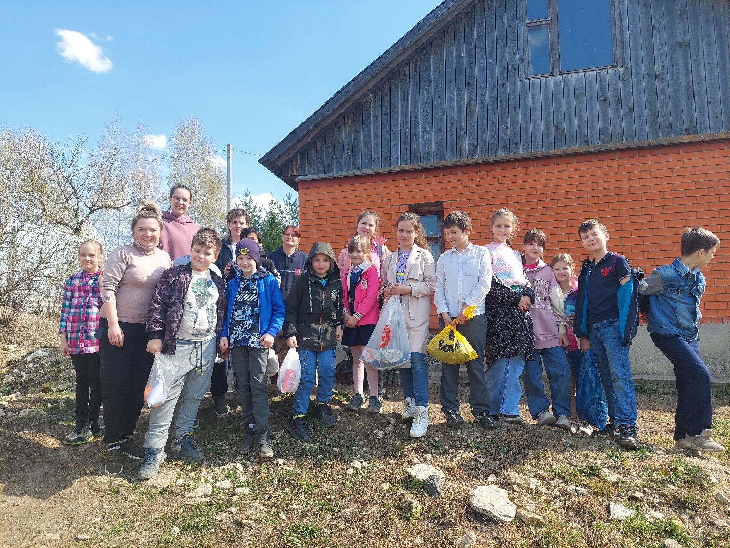 волонтеры, школьники, Воскресенск