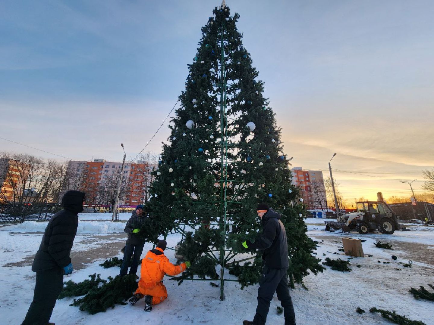 можайск, можайский городской округ, подмосковье, новый год, благоустройство, украшение округа, новогоднее оформление, новогодние елки, праздник, новогодние каникулы, вертикалки,