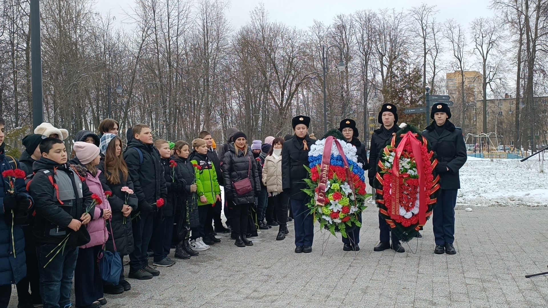 вахта памяти, лобня, битва за москву, вертикалки,