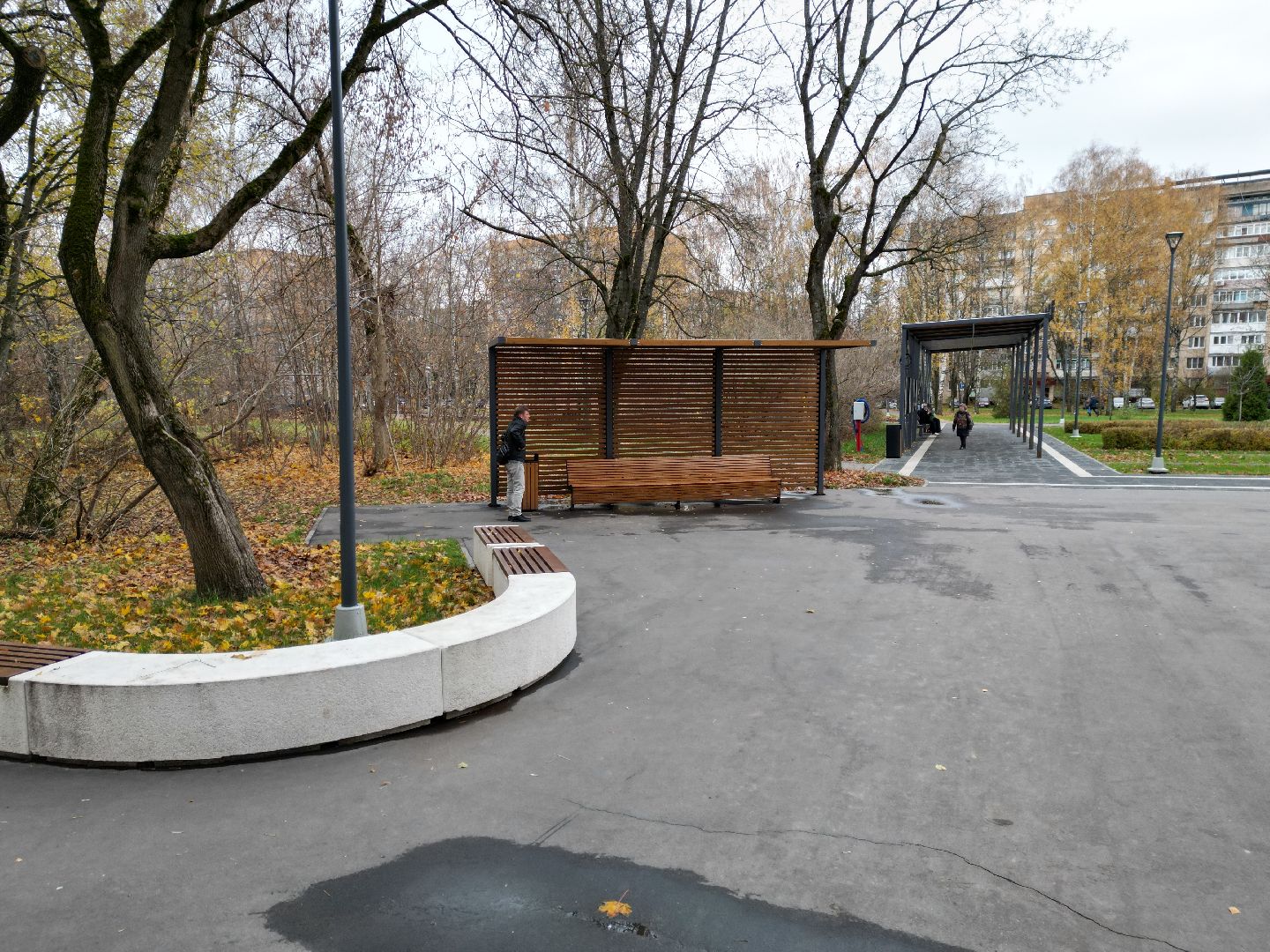 видео с коптера, черноголовка, благоустройство,