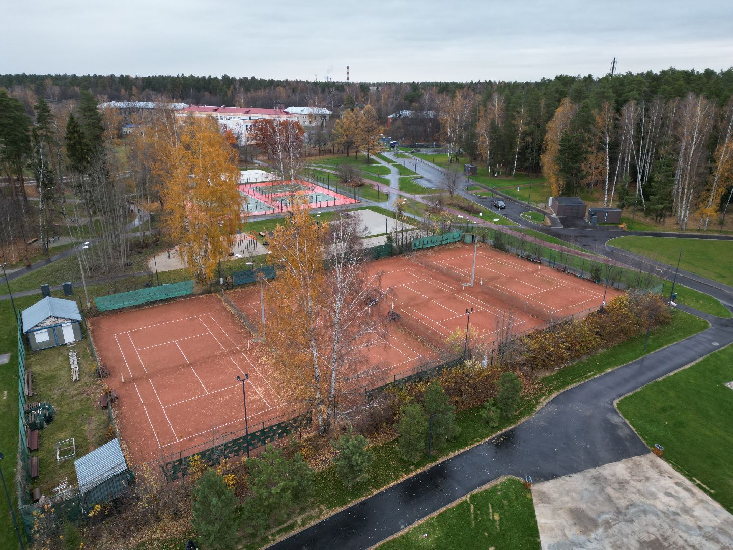 видео с коптера, стадион, черноголовка, футбол,