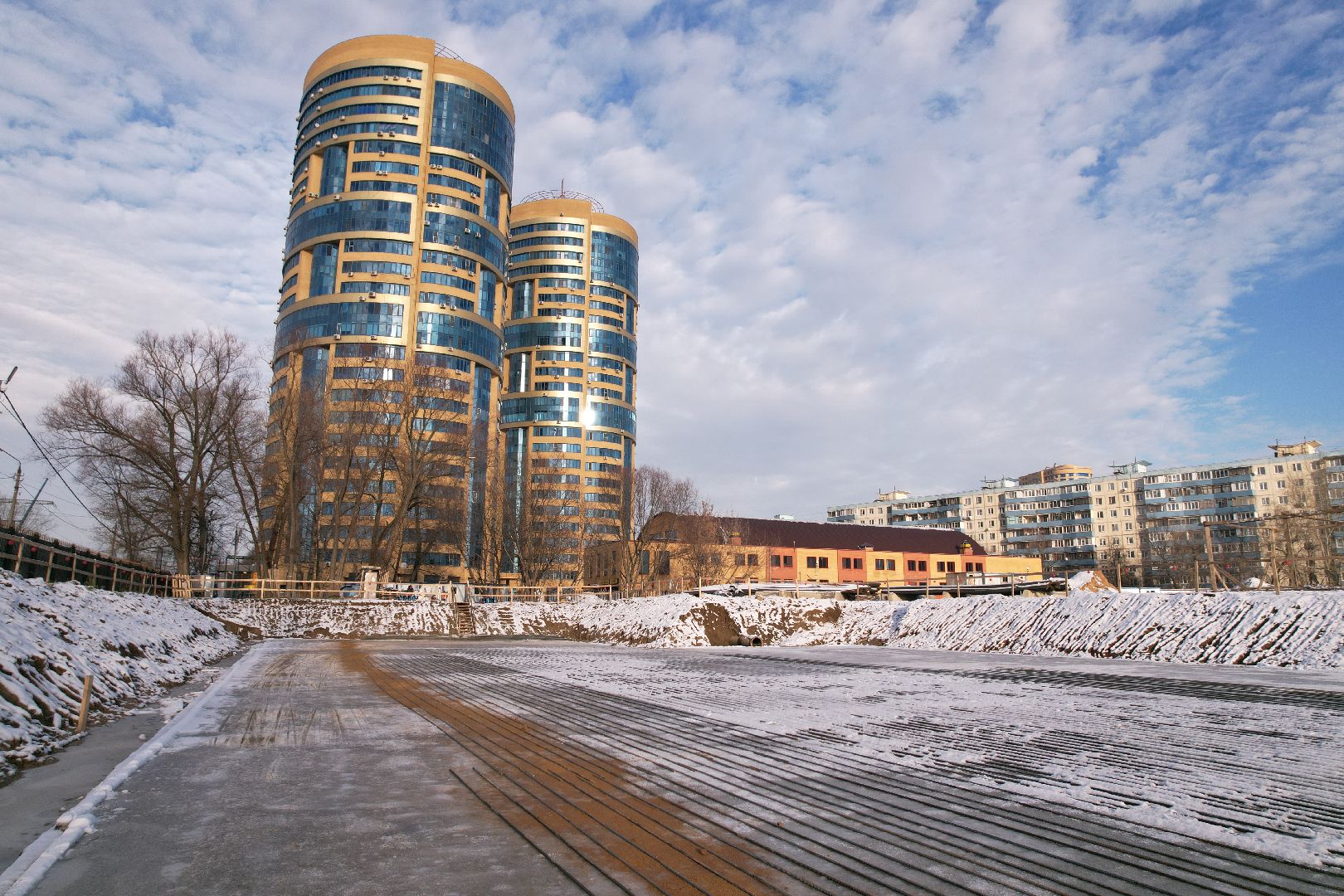 видео с коптера, реутов, спорт, стадион,