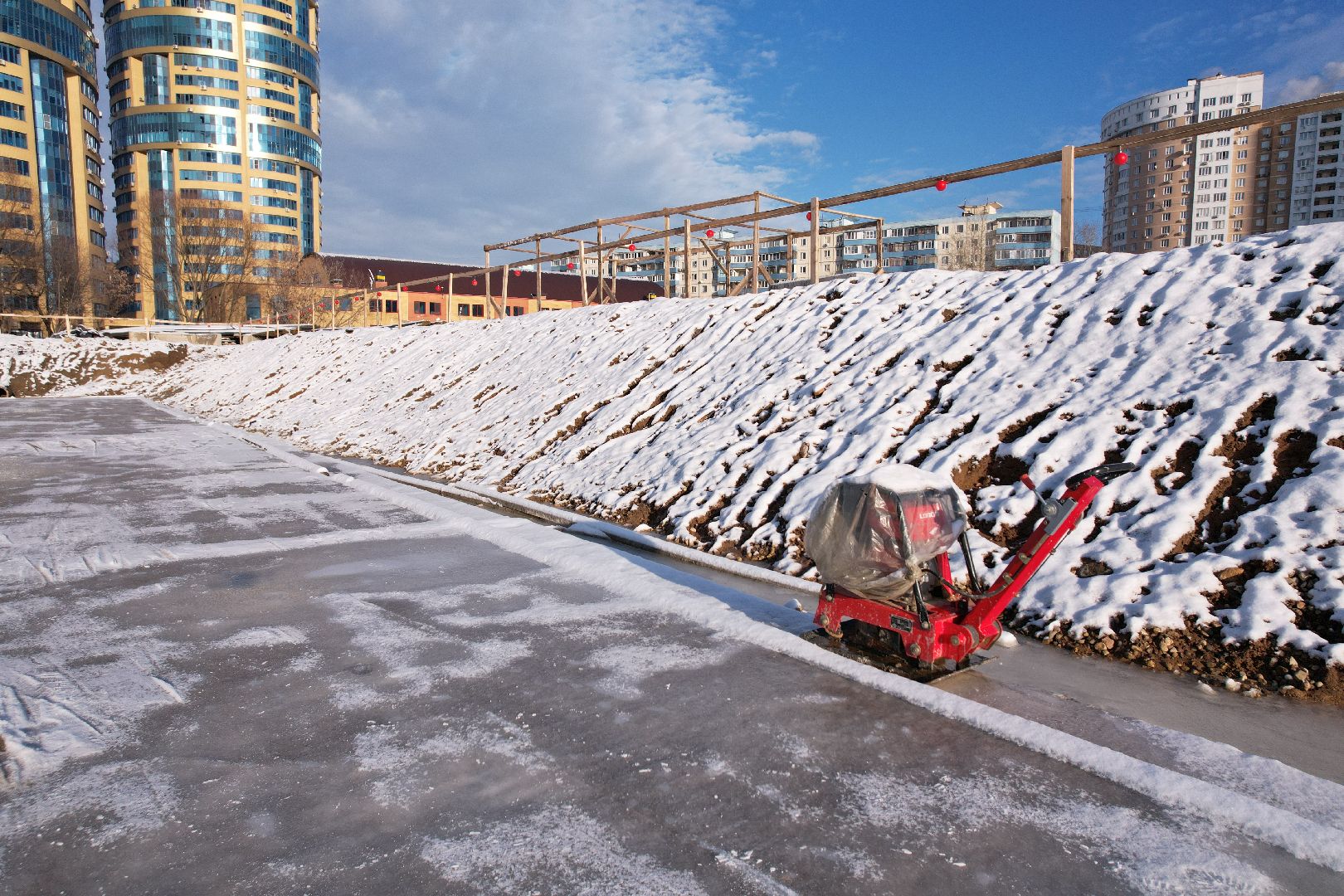 видео с коптера, реутов, спорт, стадион,