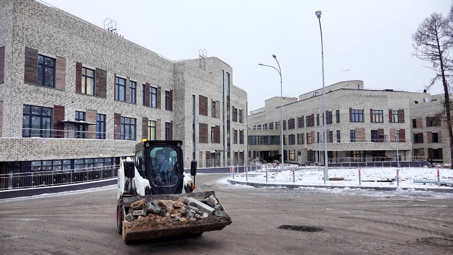 Медицина, Строительство, Здравоохранение, Новая больница, Хотьково, Сергиево-Посадский городской округ, вертикалки,