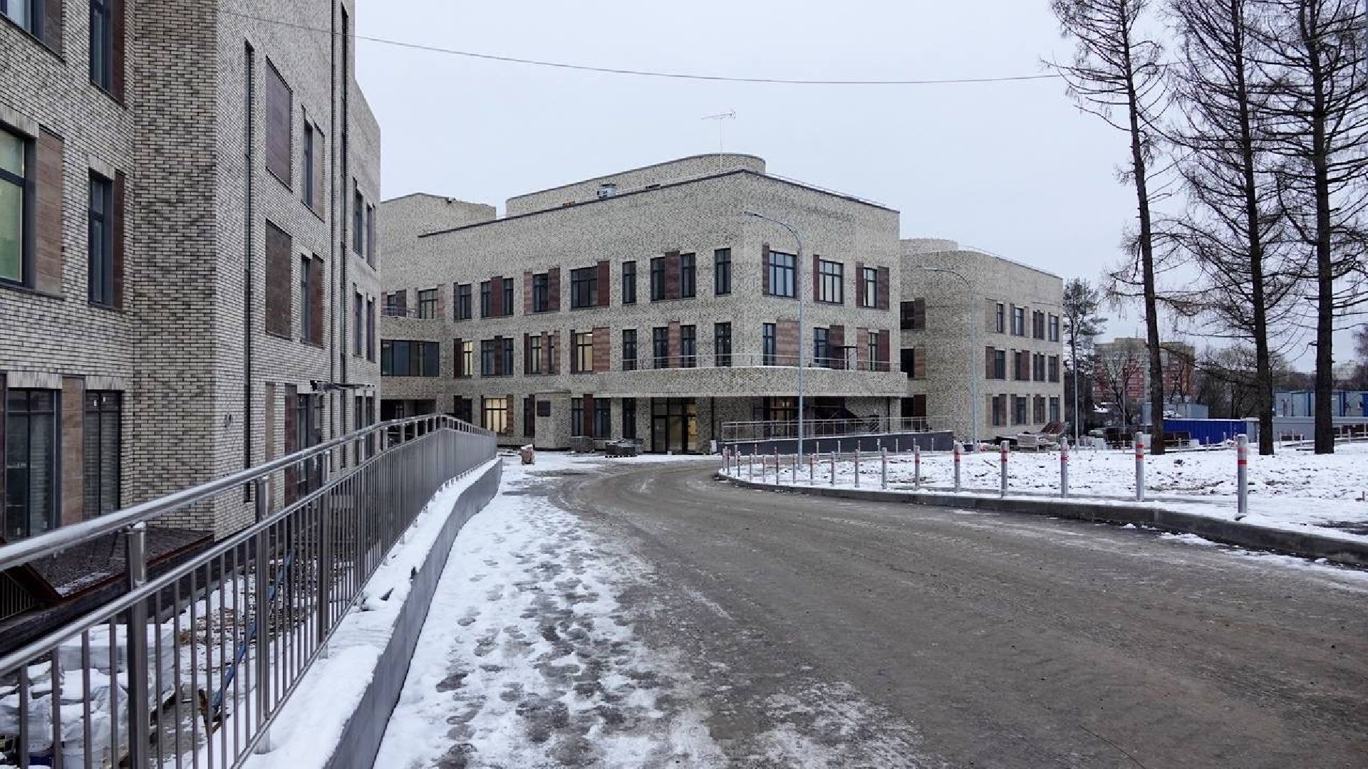 Медицина, Строительство, Здравоохранение, Новая больница, Хотьково, Сергиево-Посадский городской округ, вертикалки,